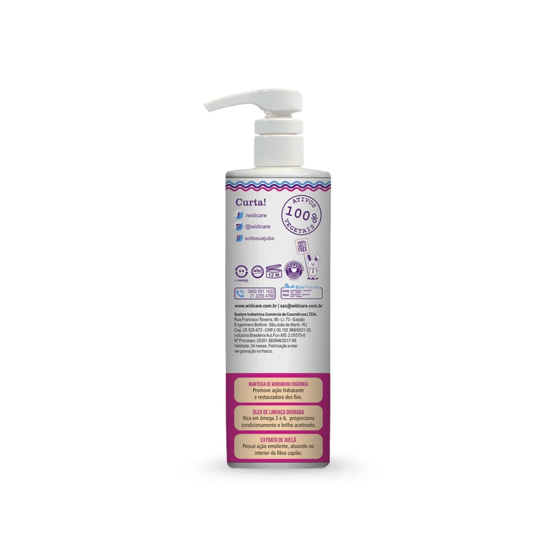 Encrespando a JUBA Creme de Pentear - 500ml - Widi Care