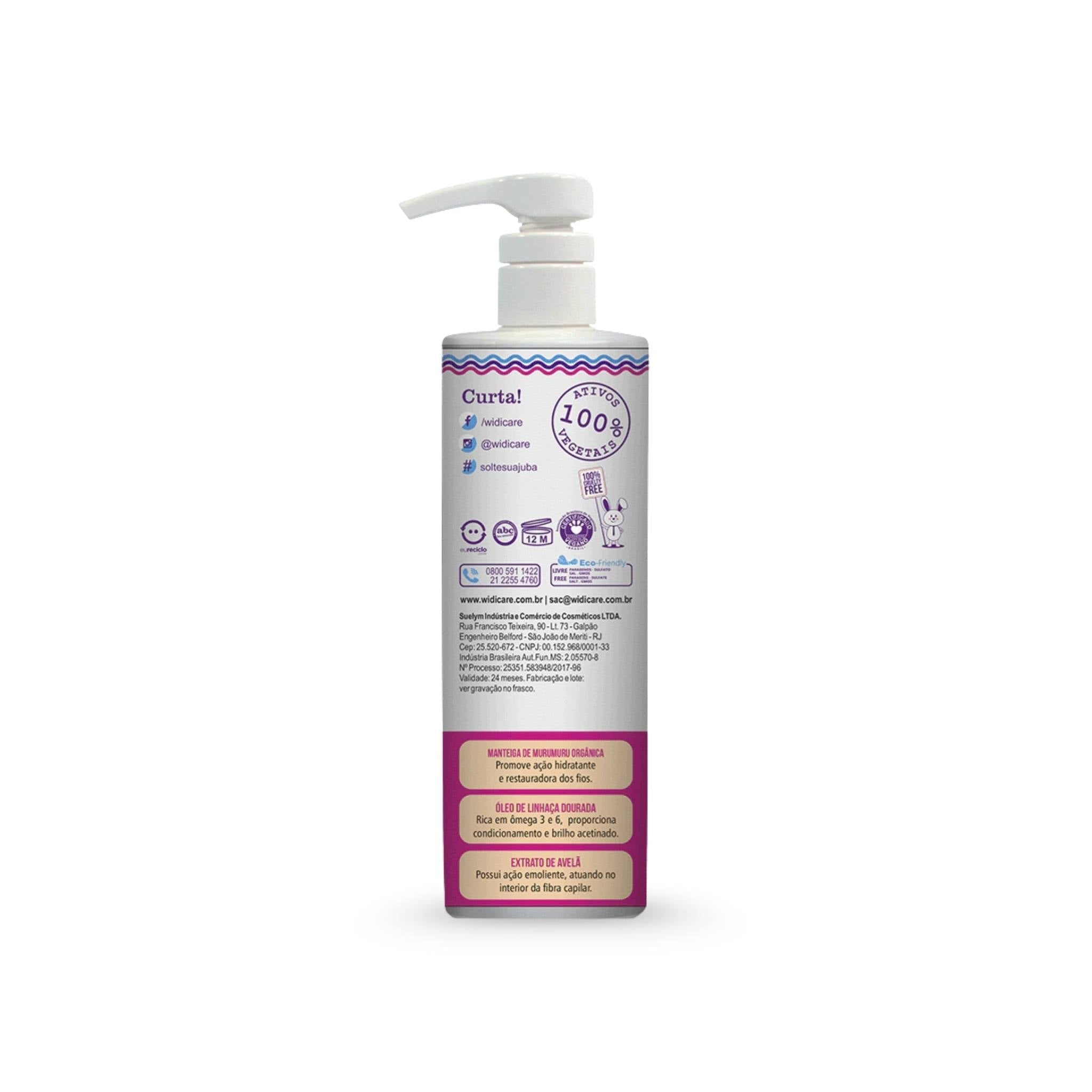Encrespando a JUBA Creme de Pentear - 500ml - Widi Care