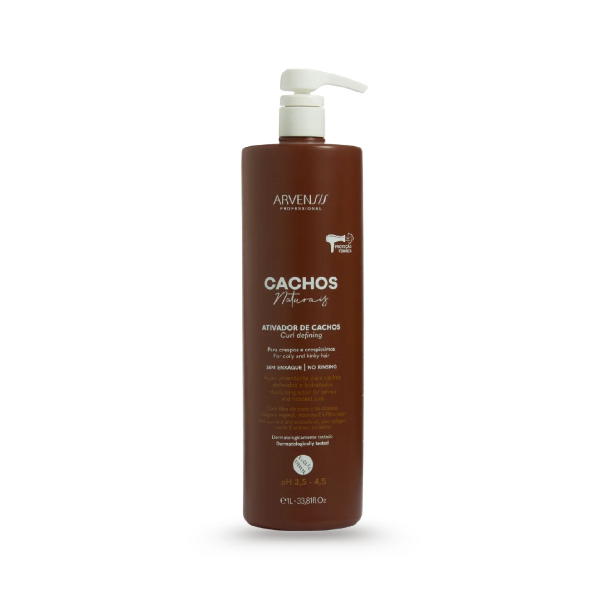 Ativador Cachos Naturais (Crespos/Crespíssimos) 1L - Arvensis