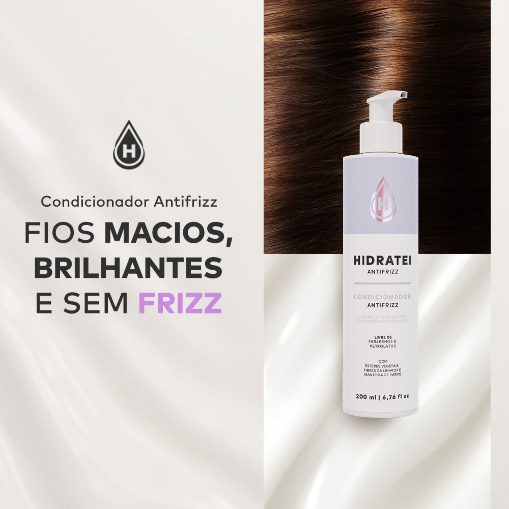 Antifrizz Condicionador 250ml - Hidratei