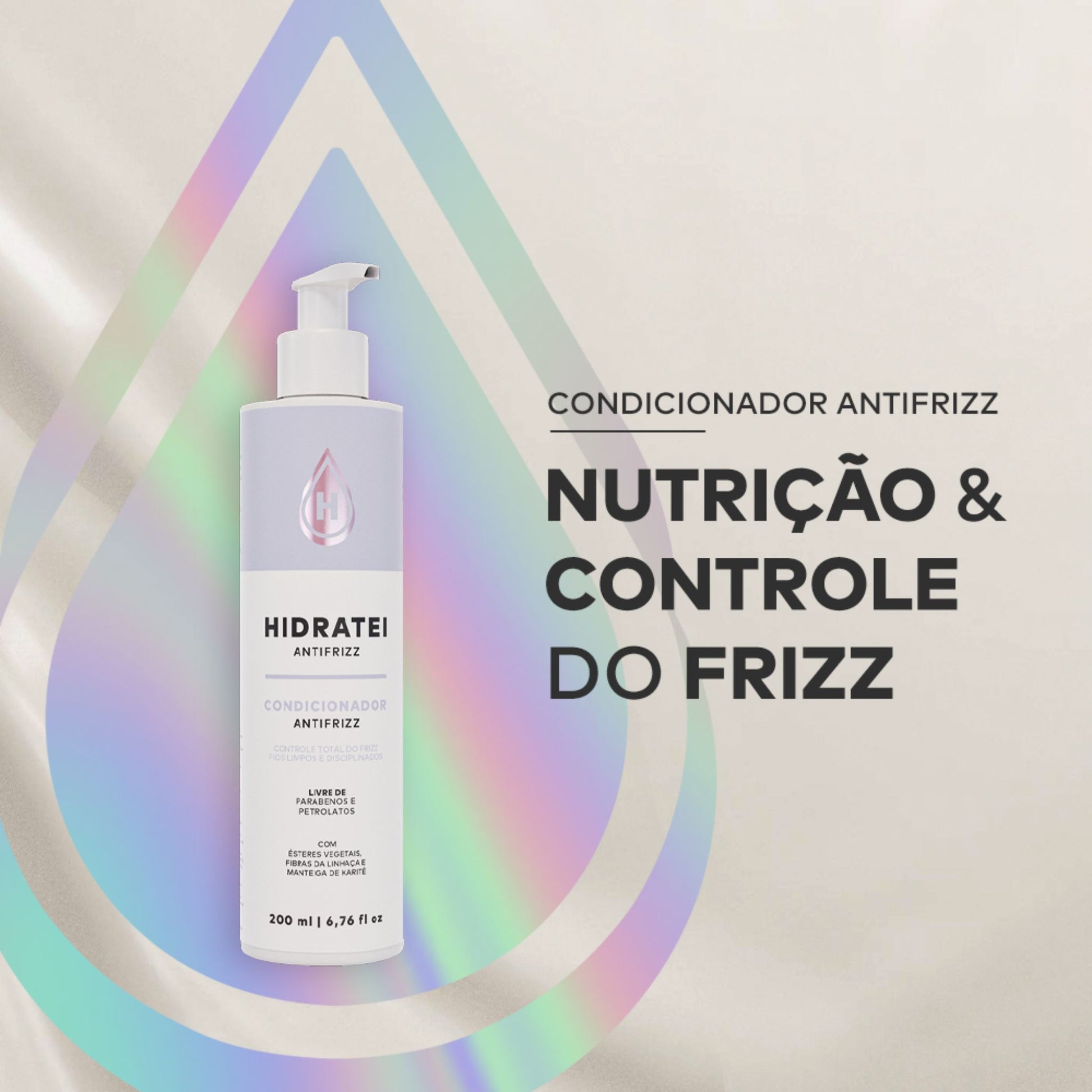 Antifrizz Condicionador 250ml - Hidratei