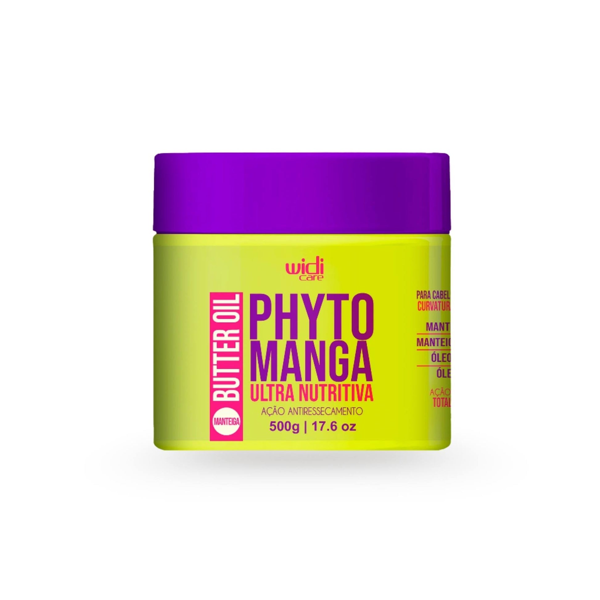 Phytomanga Butter Oil Ultranutritiva Ação Condicionante 500g - Widi Care