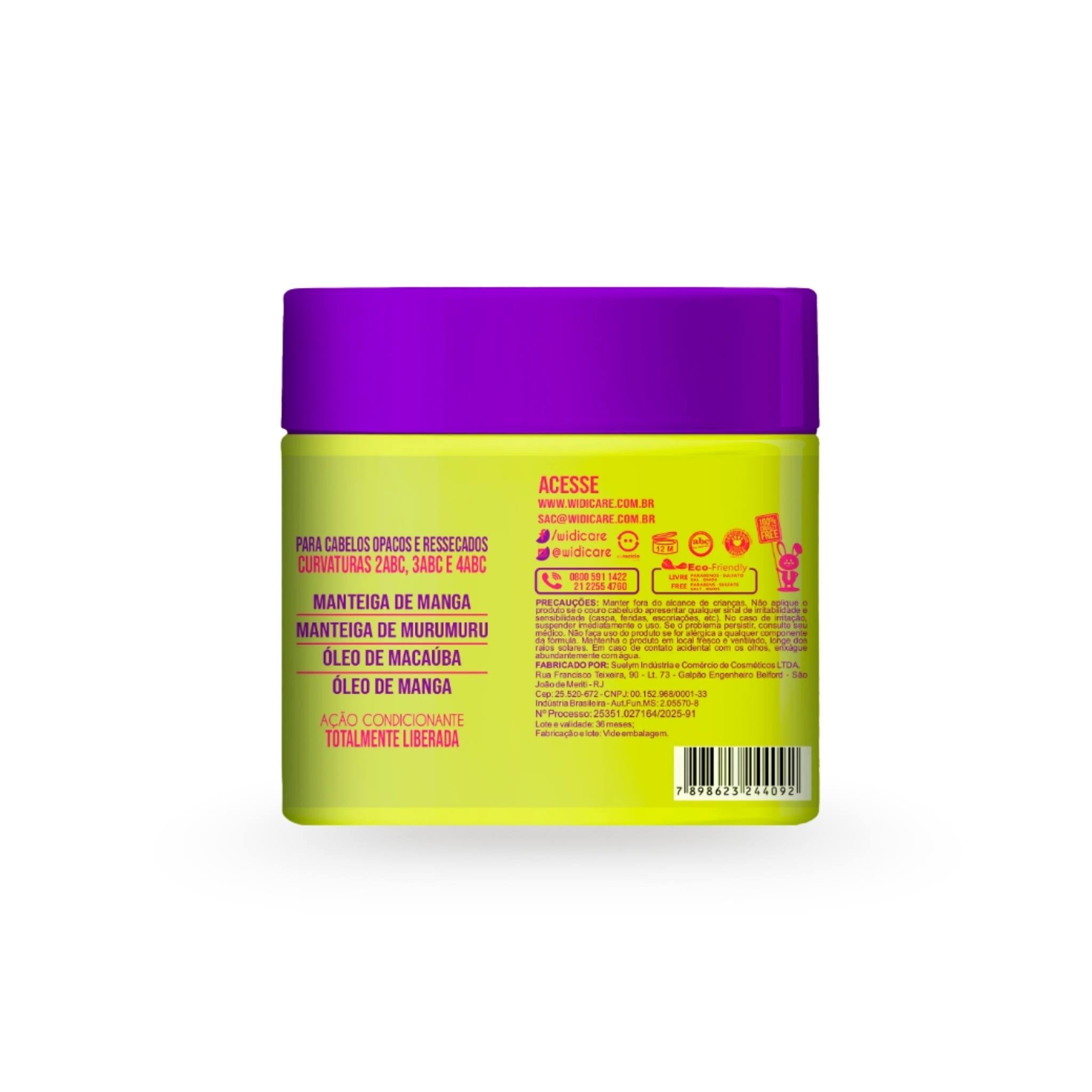 Phytomanga Butter Oil Ultranutritiva Ação Condicionante 500g - Widi Care