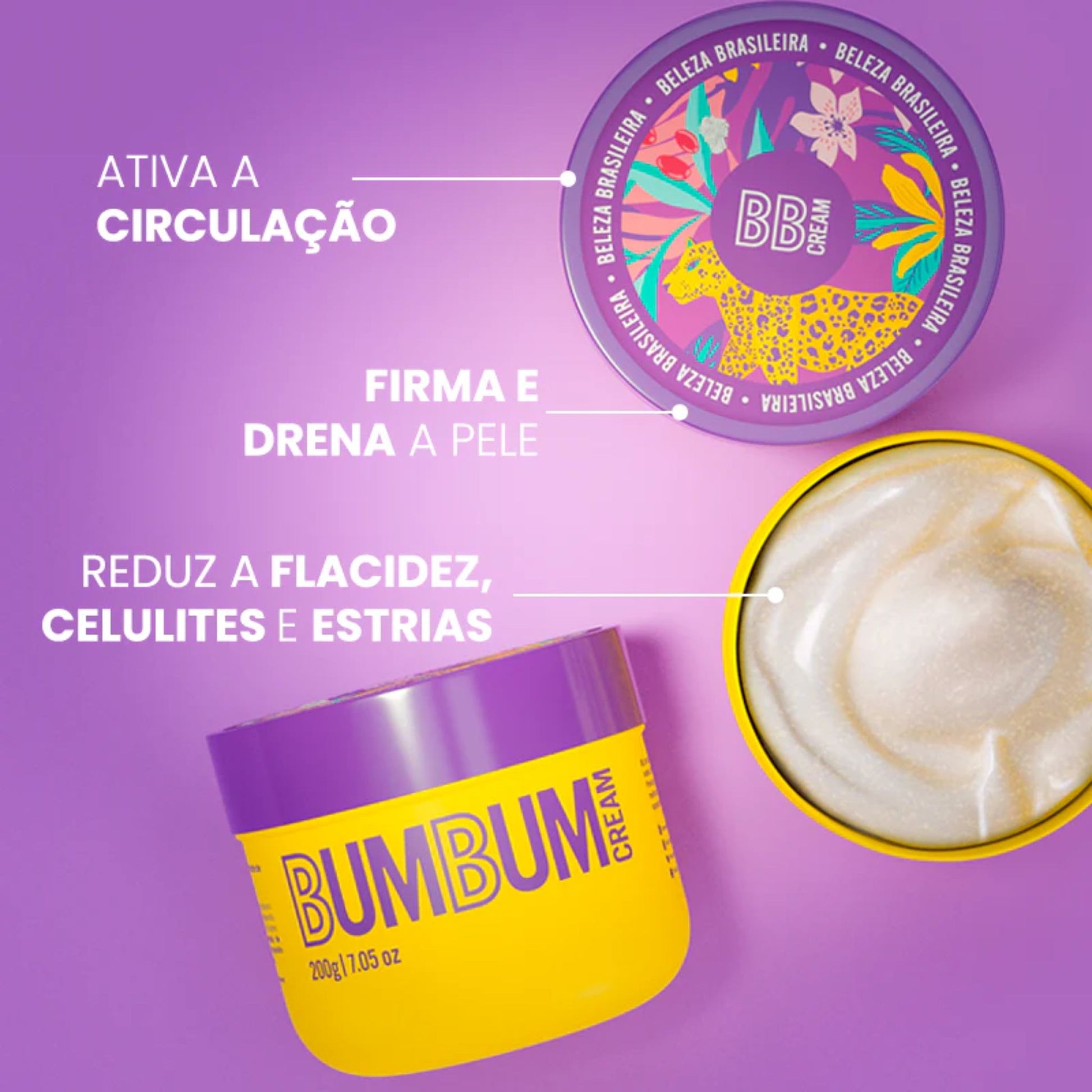 Bumbum Cream Creme Corporal 200g - Beleza Brasileira