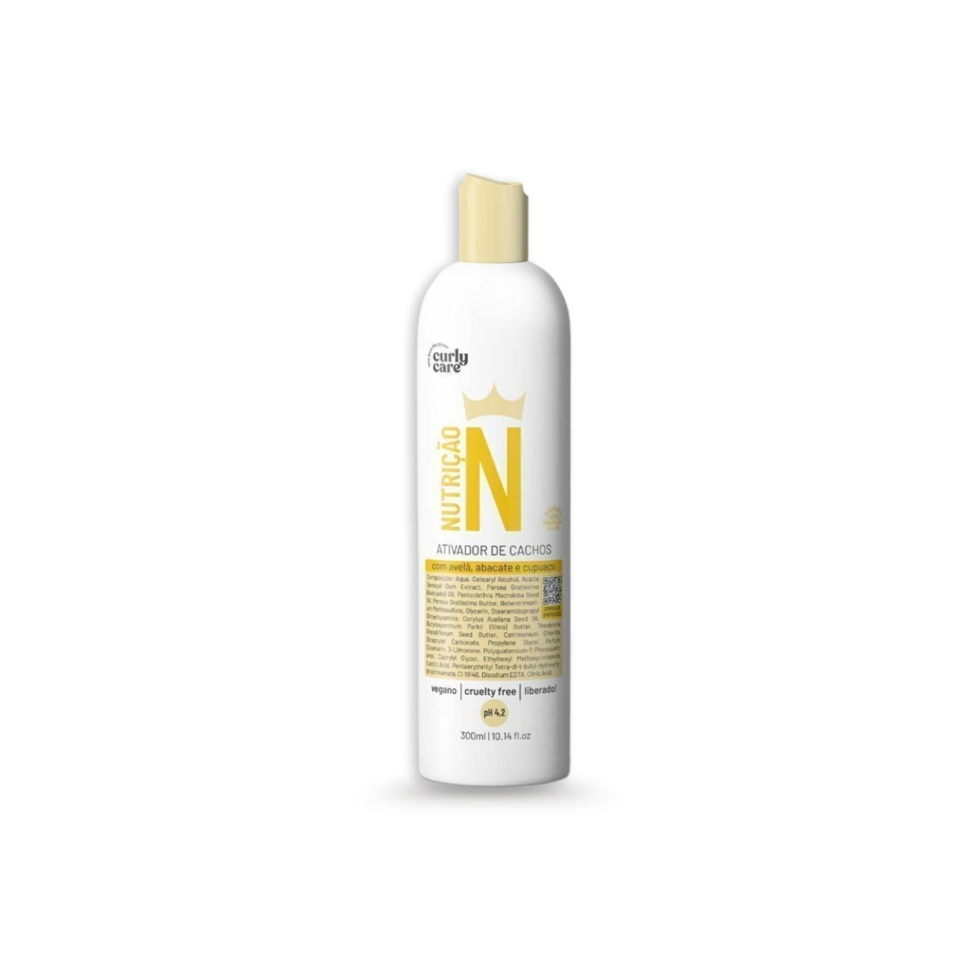 Ativador de Cachos Nutritivo N 300mL - Curly Care