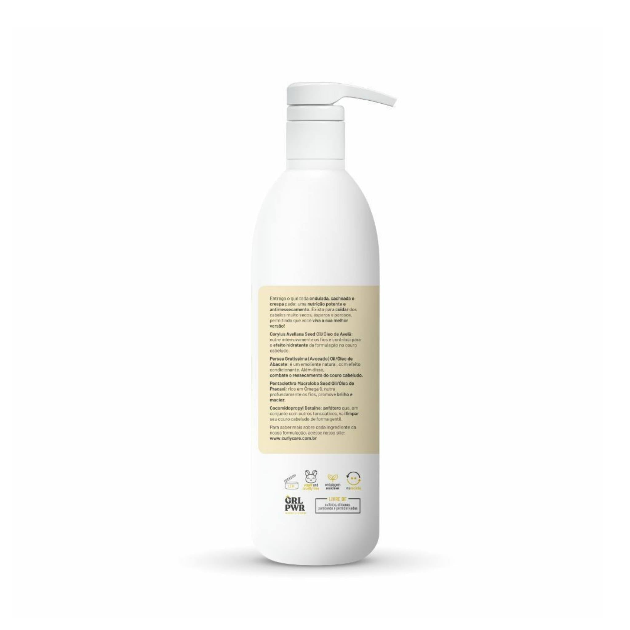 Shampoo Nutritivo N 1L - Curly Care
