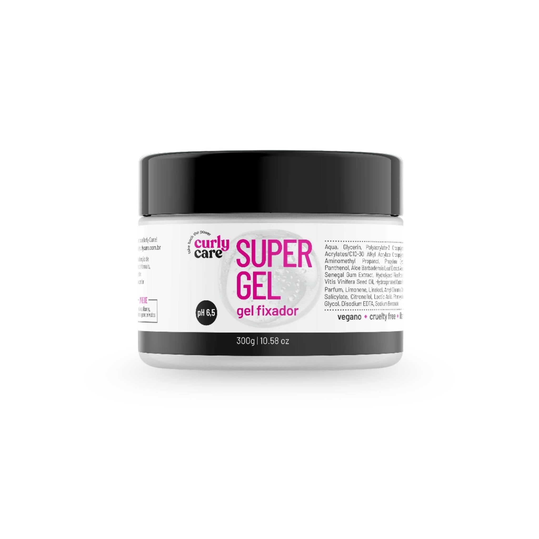 Super Gel Fixador 300g - Curly Care | Dermabox