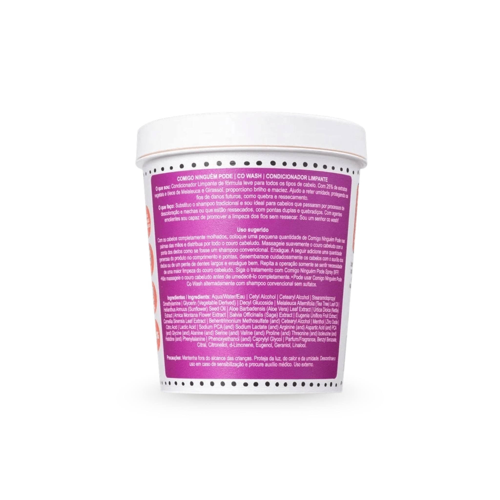 Comigo Ninguém Pode Co-wash 450g - Lola Cosmetics