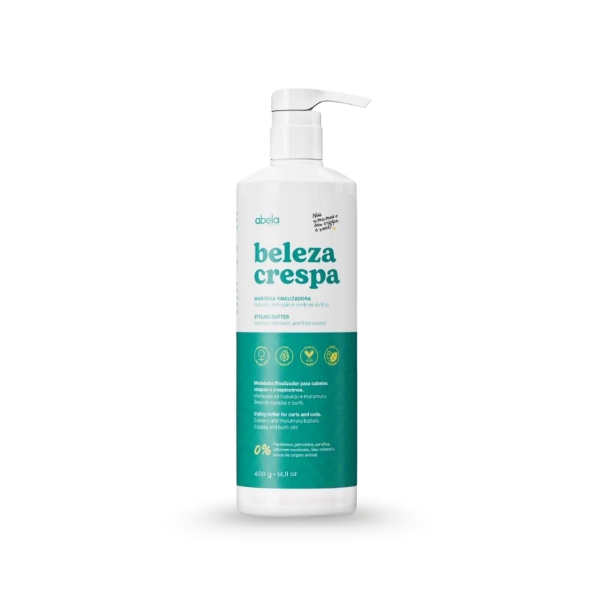 Finalizador Beleza Crespa 400g - Abela