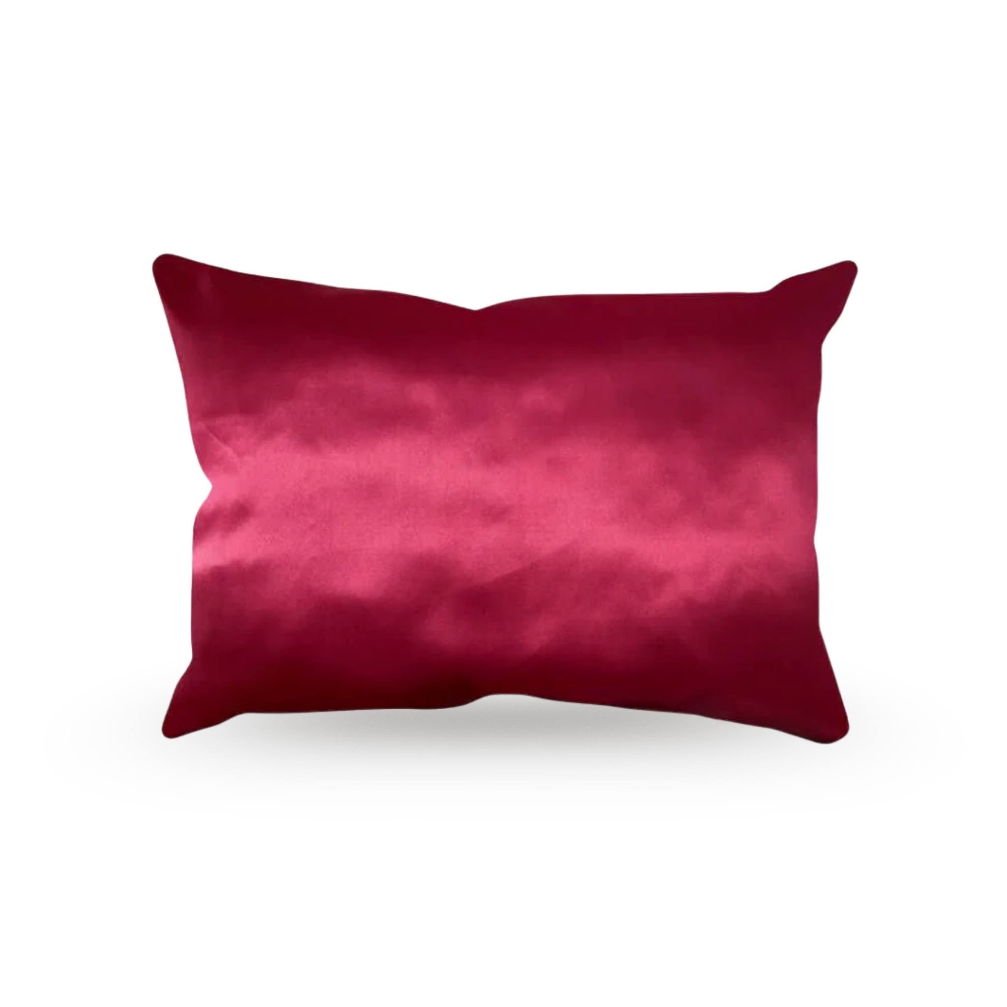 Fronha de Cetim Antifrizz Borgonha - Turban