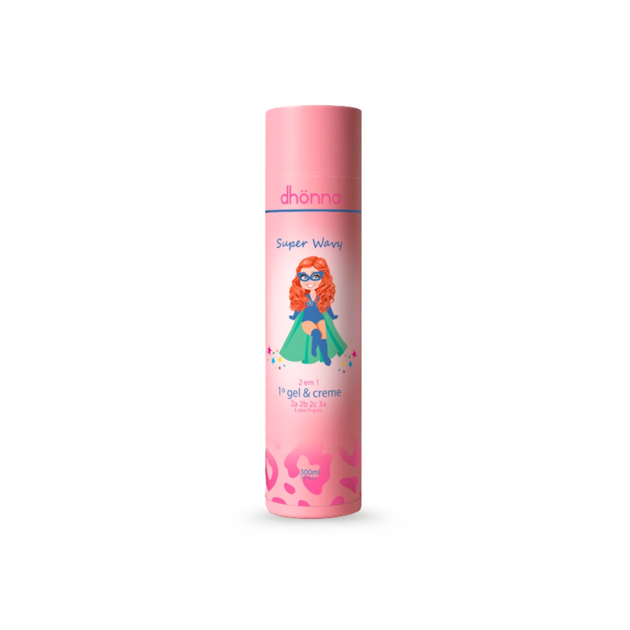 Gel e Creme Infantil Super Wavy 300ml - Dhonna