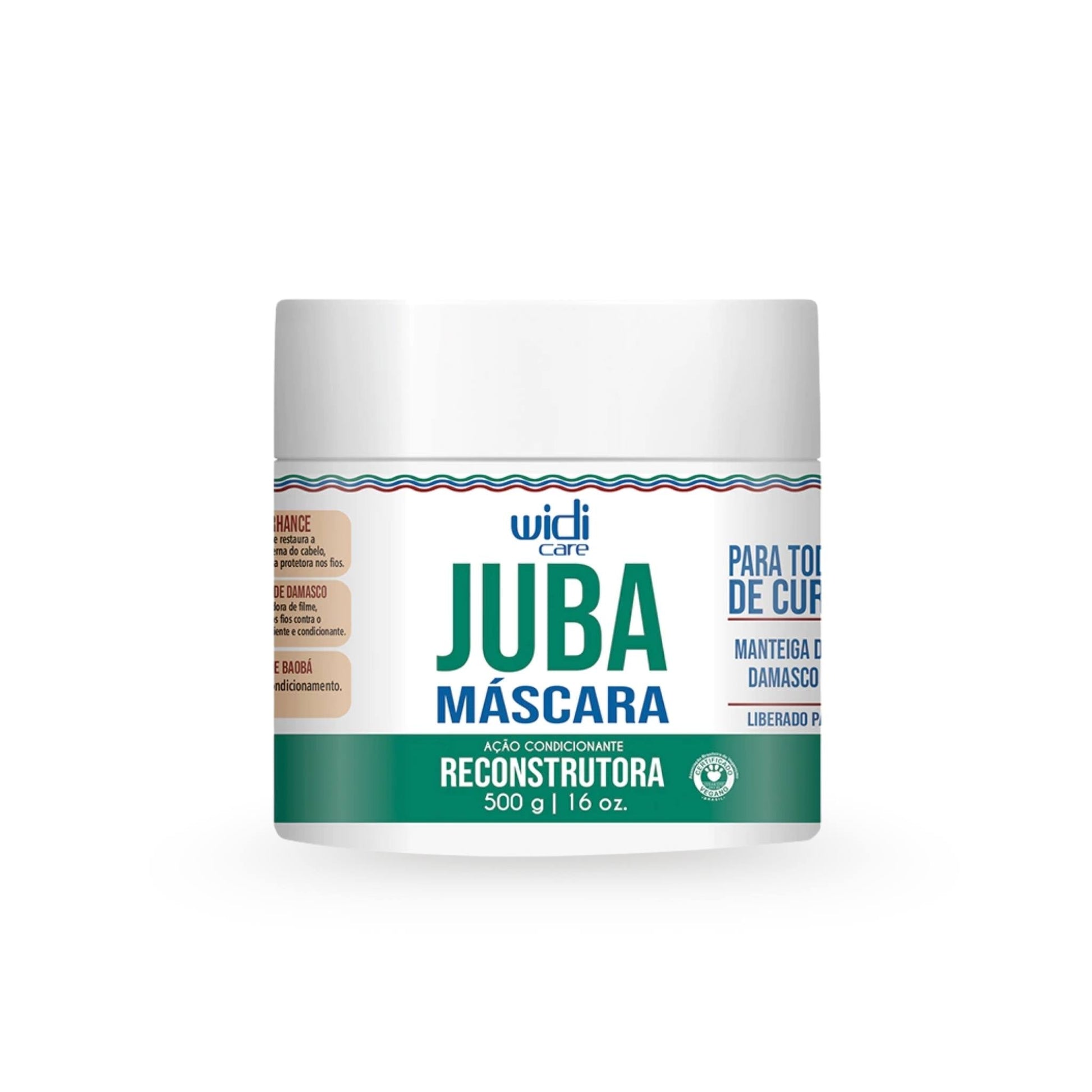 Juba Máscara Reconstrutora Condicionante 500g - Widi Care