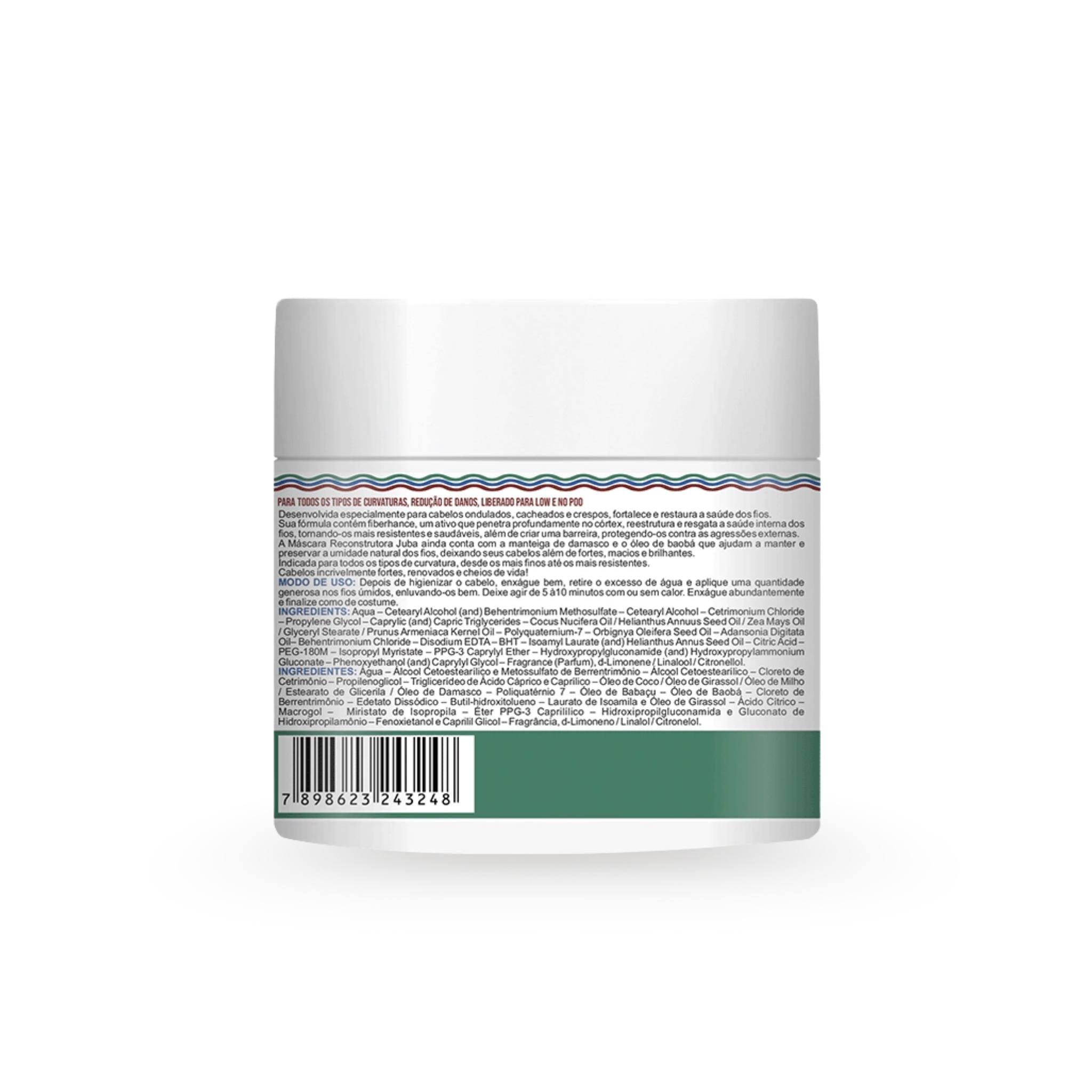 Juba Máscara Reconstrutora Condicionante 500g - Widi Care