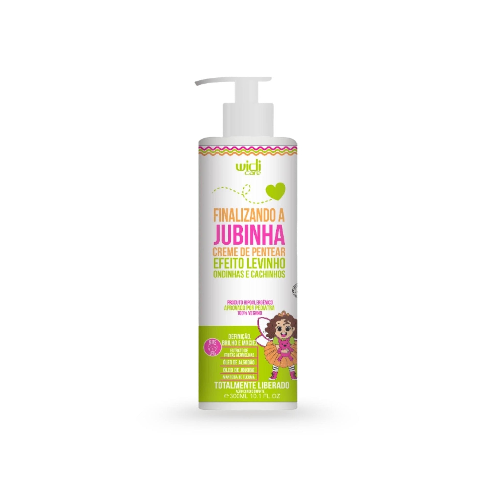 Finalizando a Jubinha Creme de Pentear Efeito Levinho para Ondinhas e Cachinhos 300mL - Widi Care