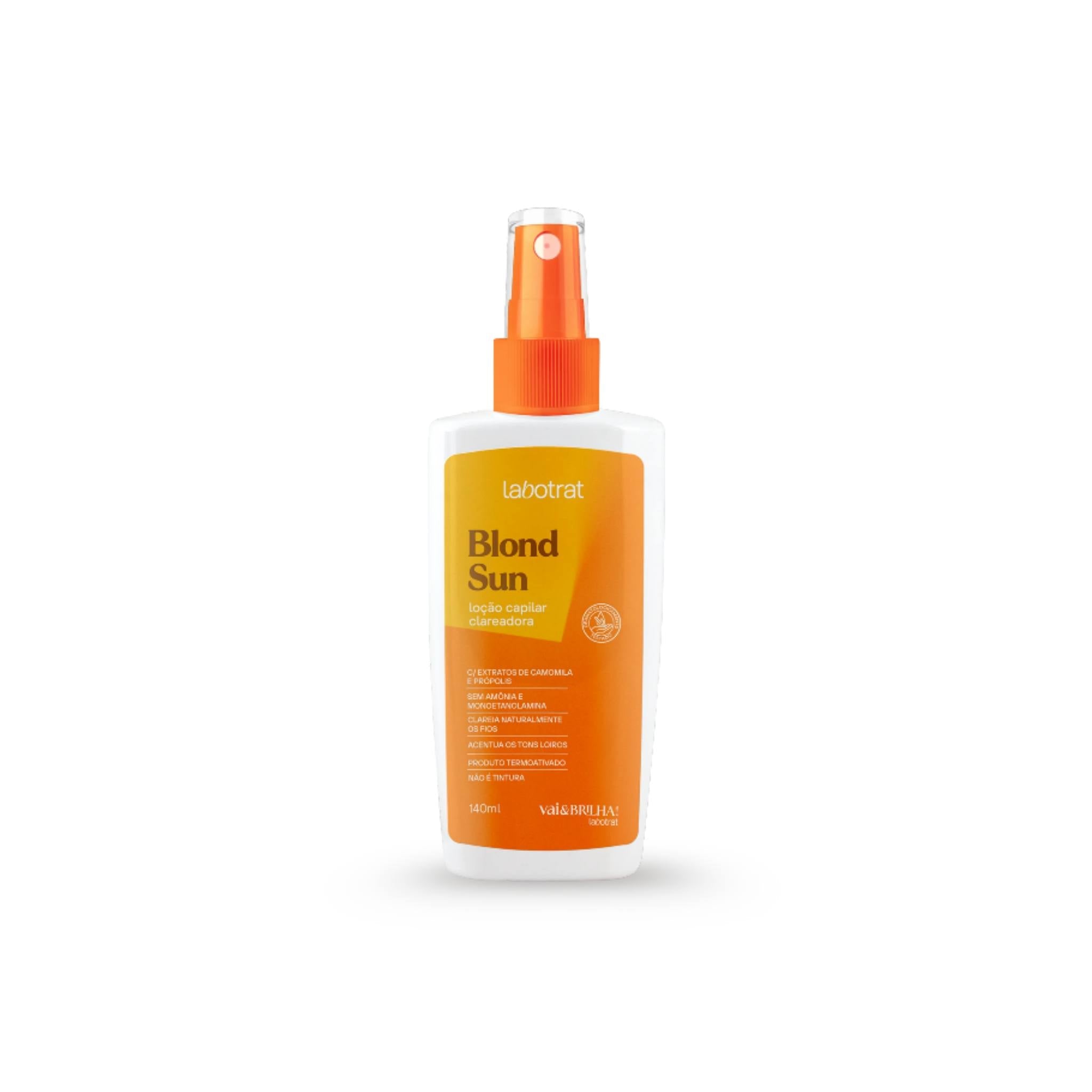 Loção Clareadora Blond Sun Vai & Brilha 140mL - Labotrat