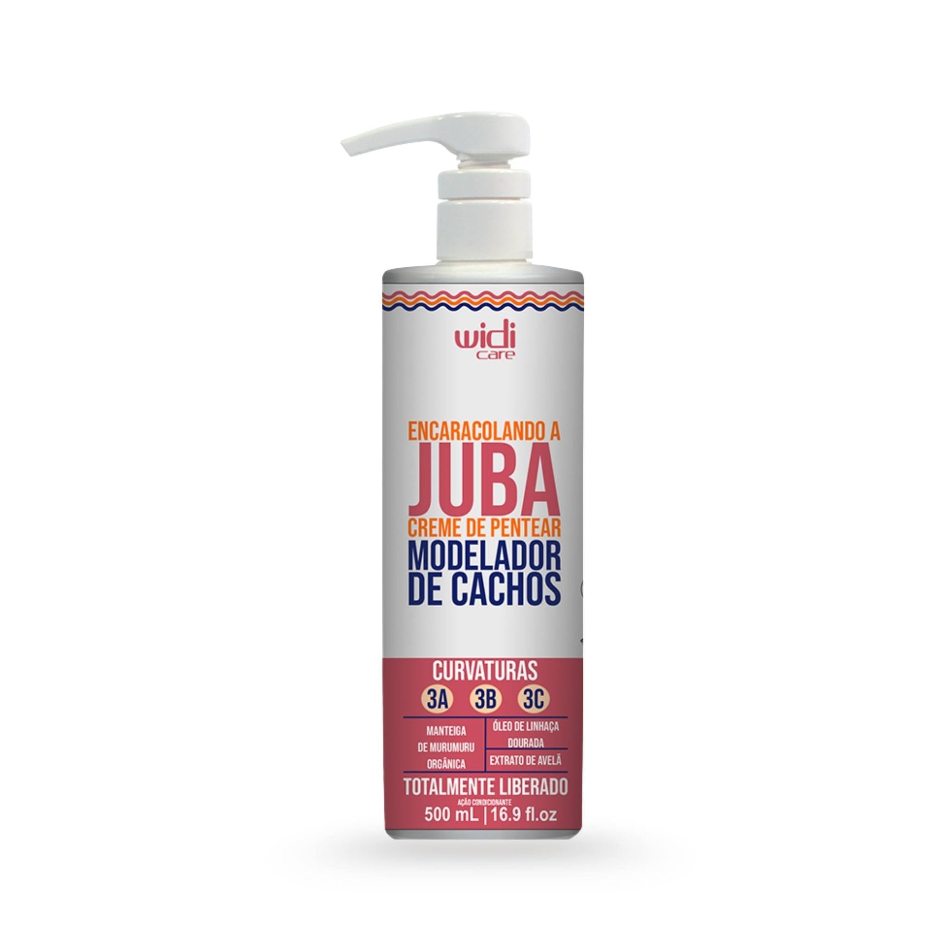 Encaracolando a JUBA Creme de Pentear 500ml - Widi Care