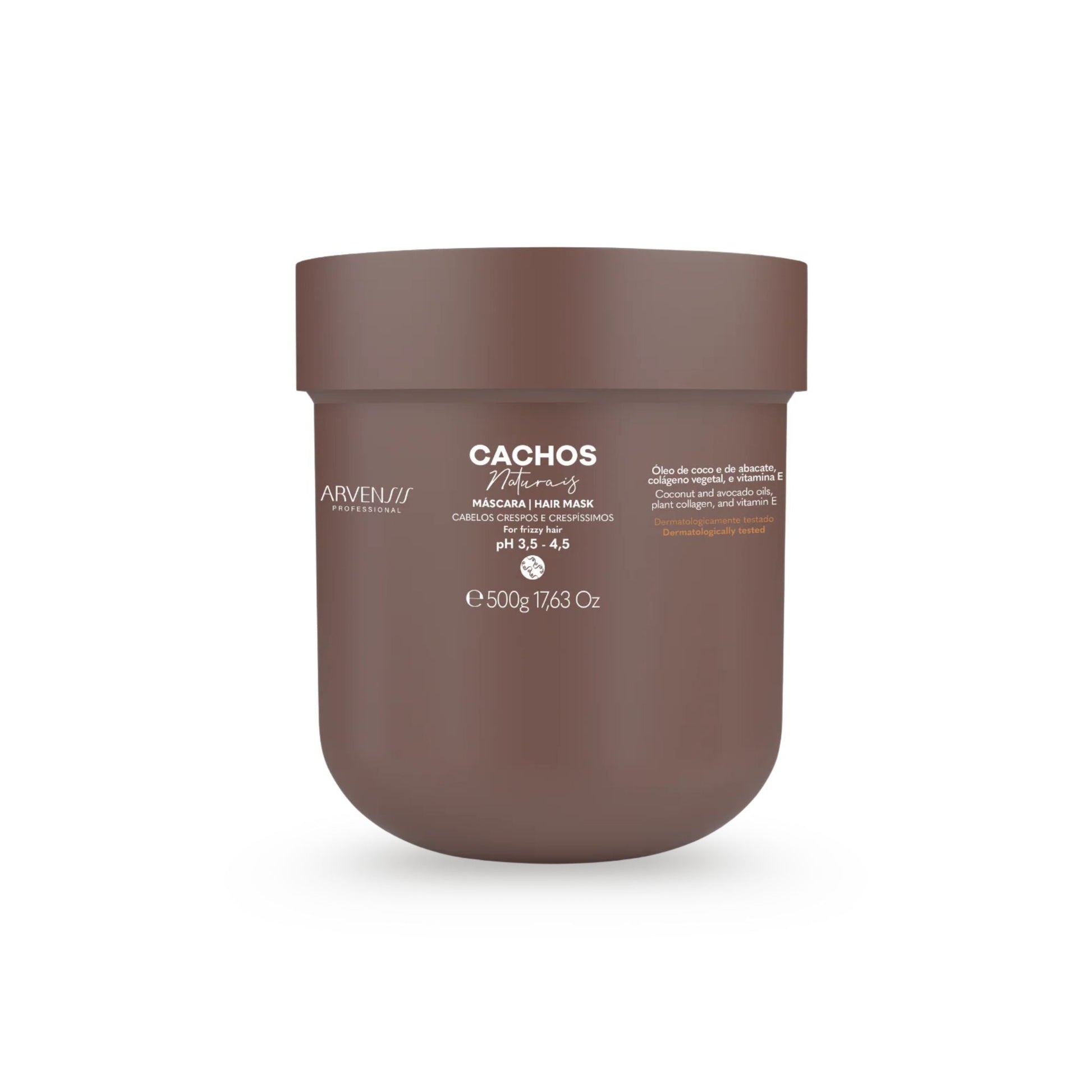 Máscara Cachos Naturais (Crespos/Crespíssimos) 500g - Arvensis