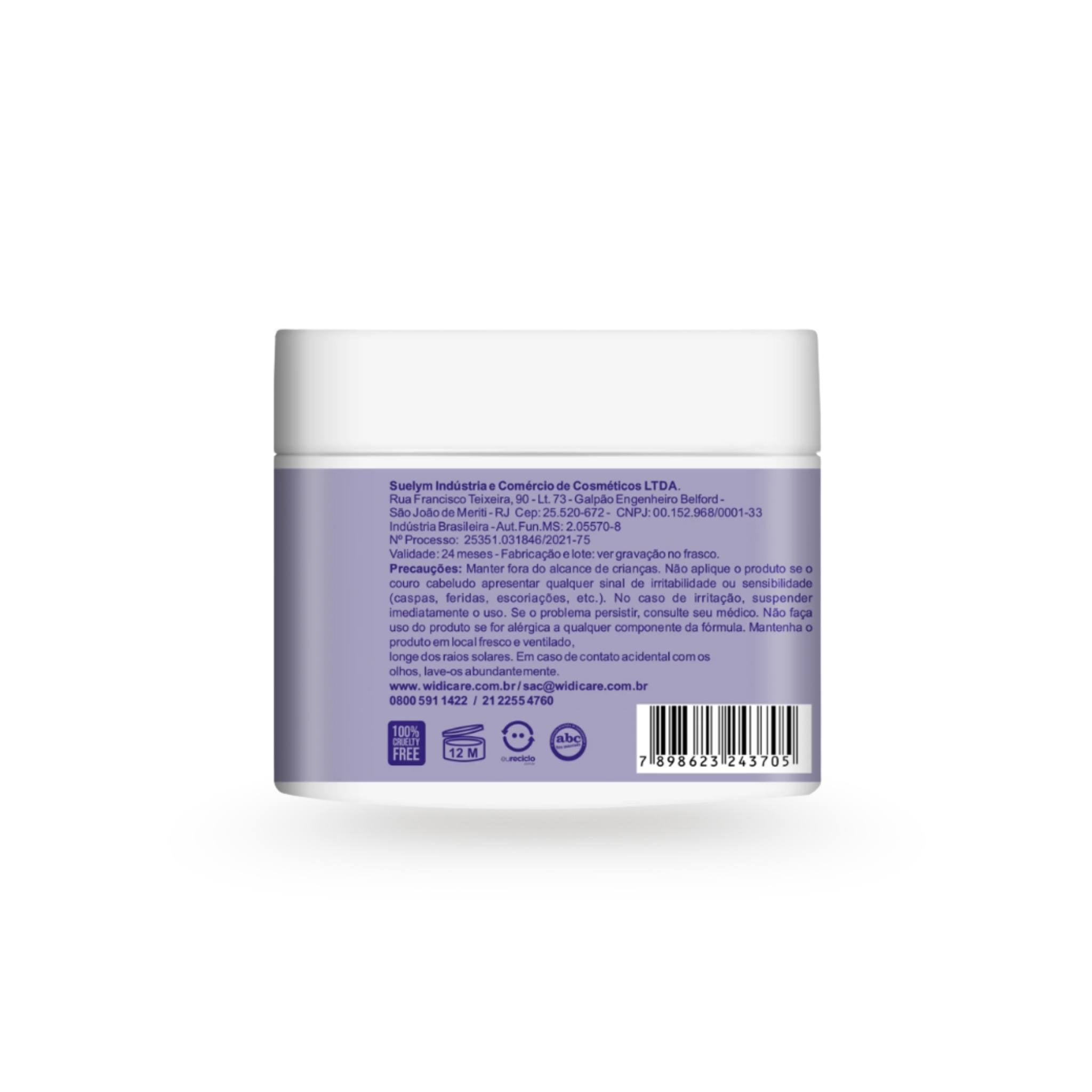 Máscara Revitalizante Loiro Perfeito Condicionante 300g - Widi Care