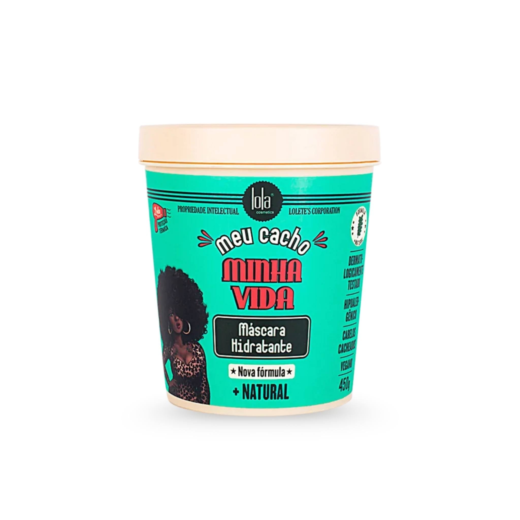 Meu Cacho Minha Vida - Máscara Hidratante 450g - Lola Cosmetics