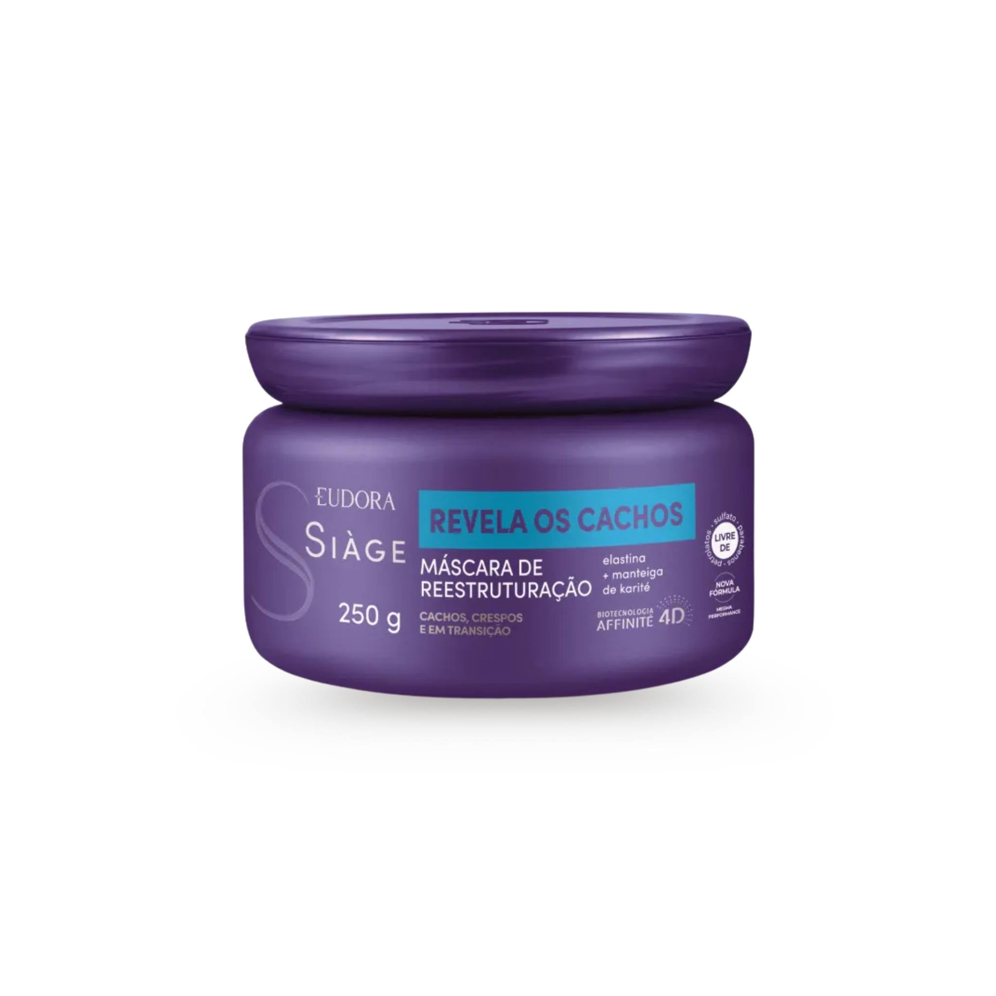 Máscara Revela os Cachos Reestruturação Siàge 250g - Eudora