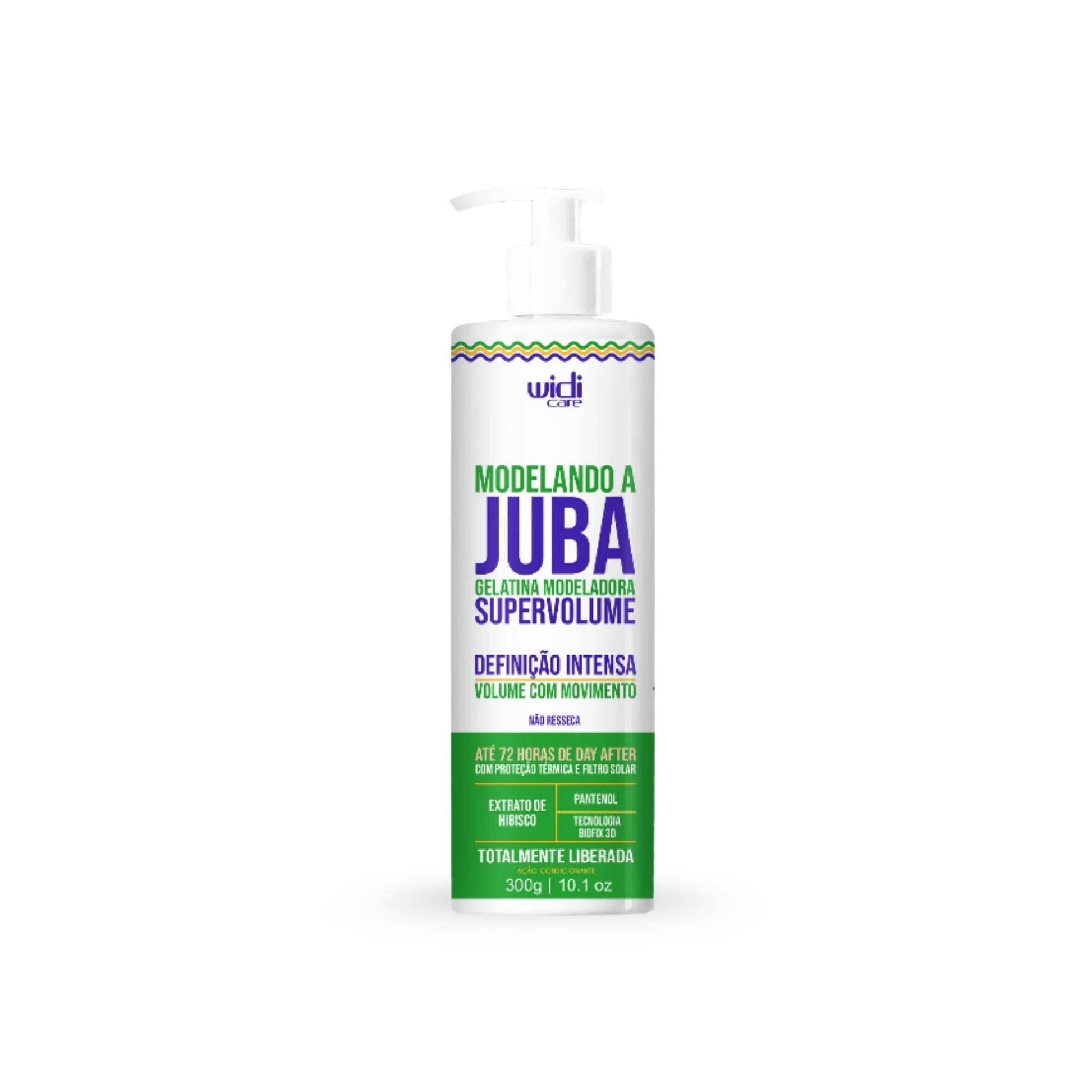Modelando a Juba Gelatina Super Volume 300g - Widi Care