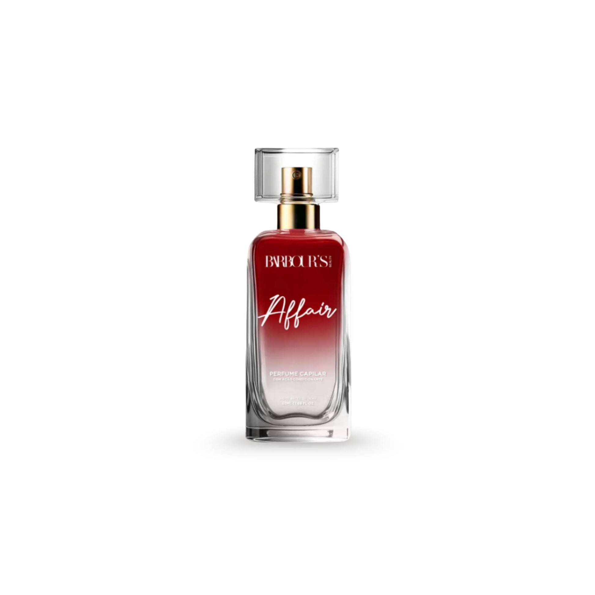 Perfume Para Cabelo / Finalizador Termoativo Affair 50ml - Barbour's Beauty