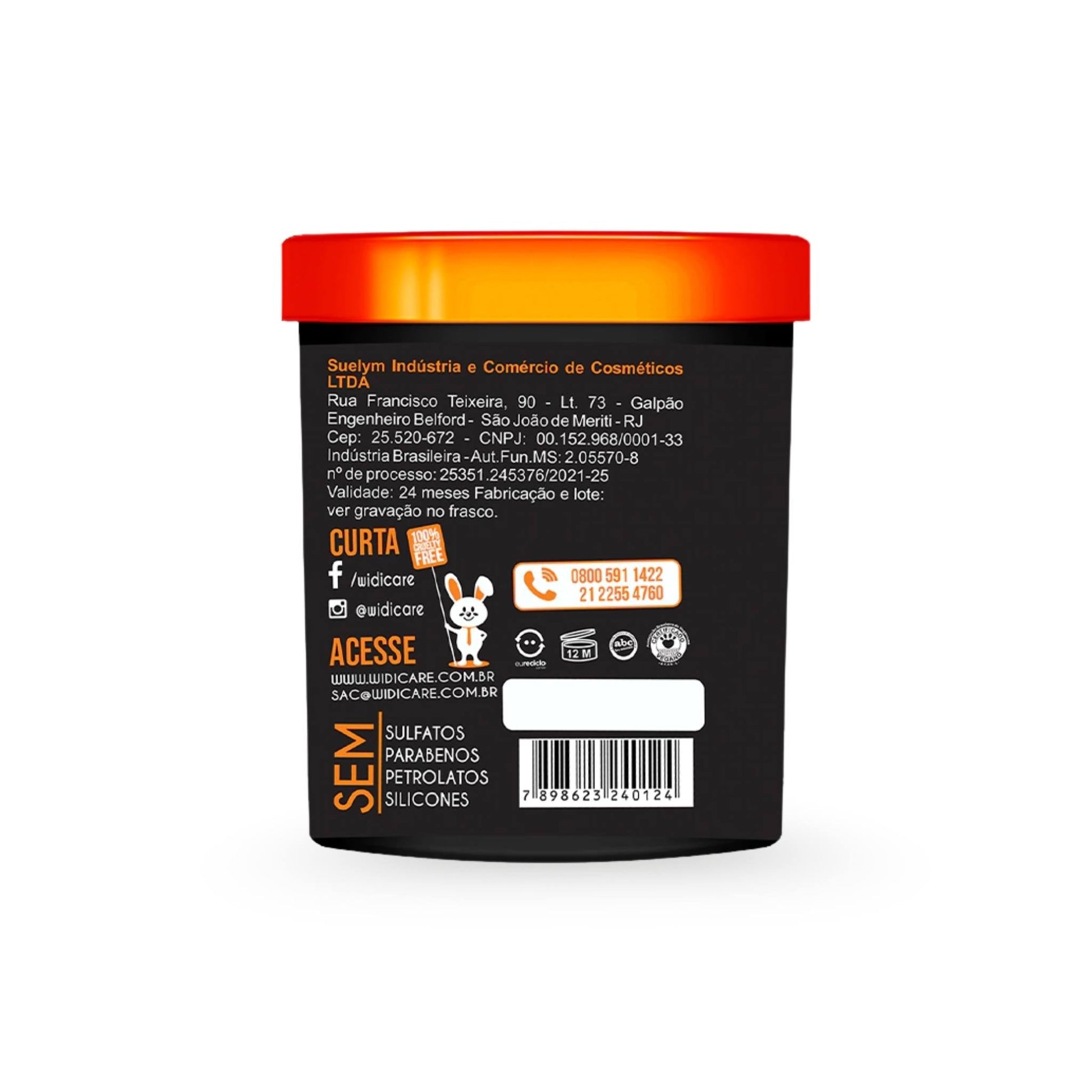 Pérolas de Caviar - Máscara Hidratante 1Kg - Widi Care