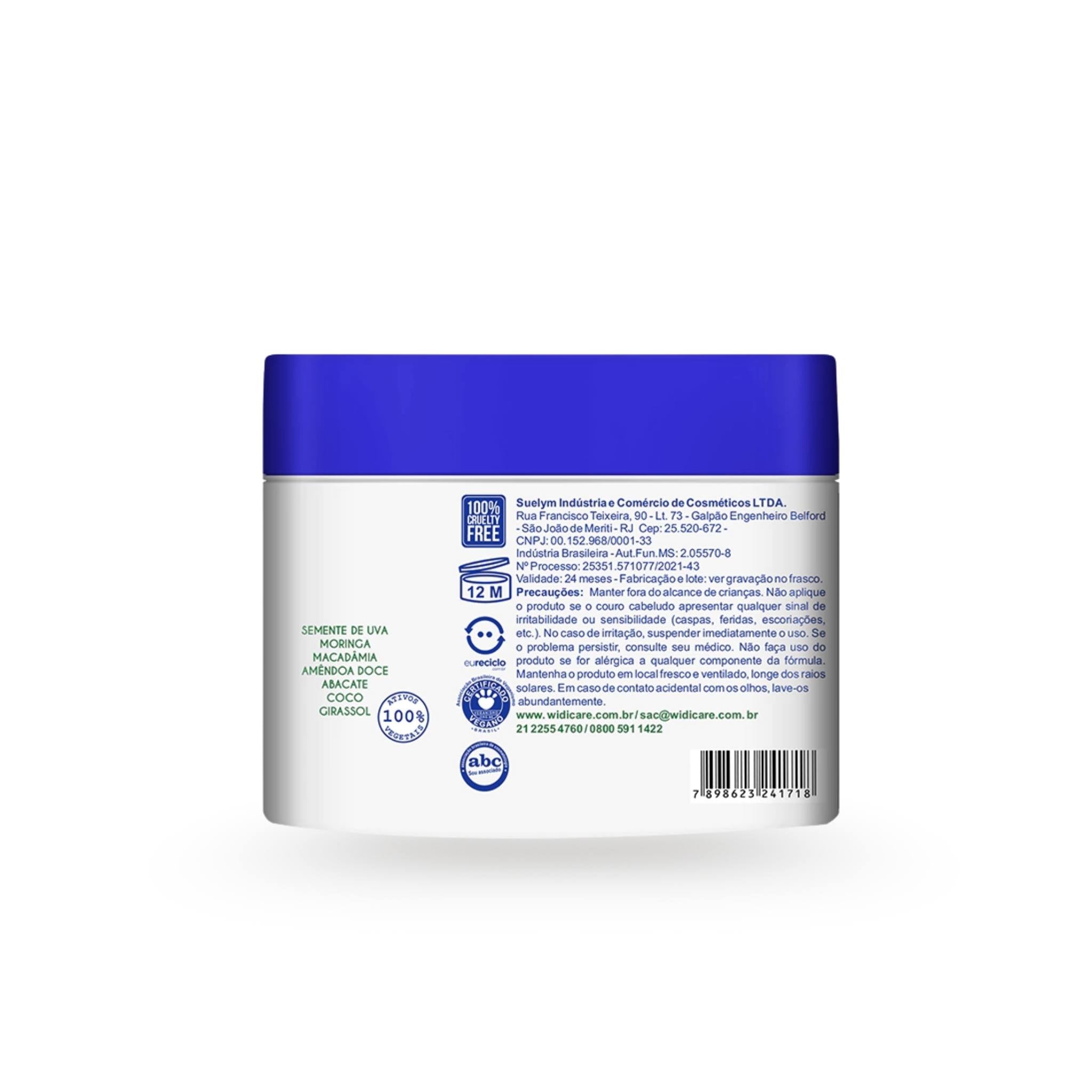 Sete Óleos - Máscara Nutritiva Ação Condicionante 500g - Widi Care