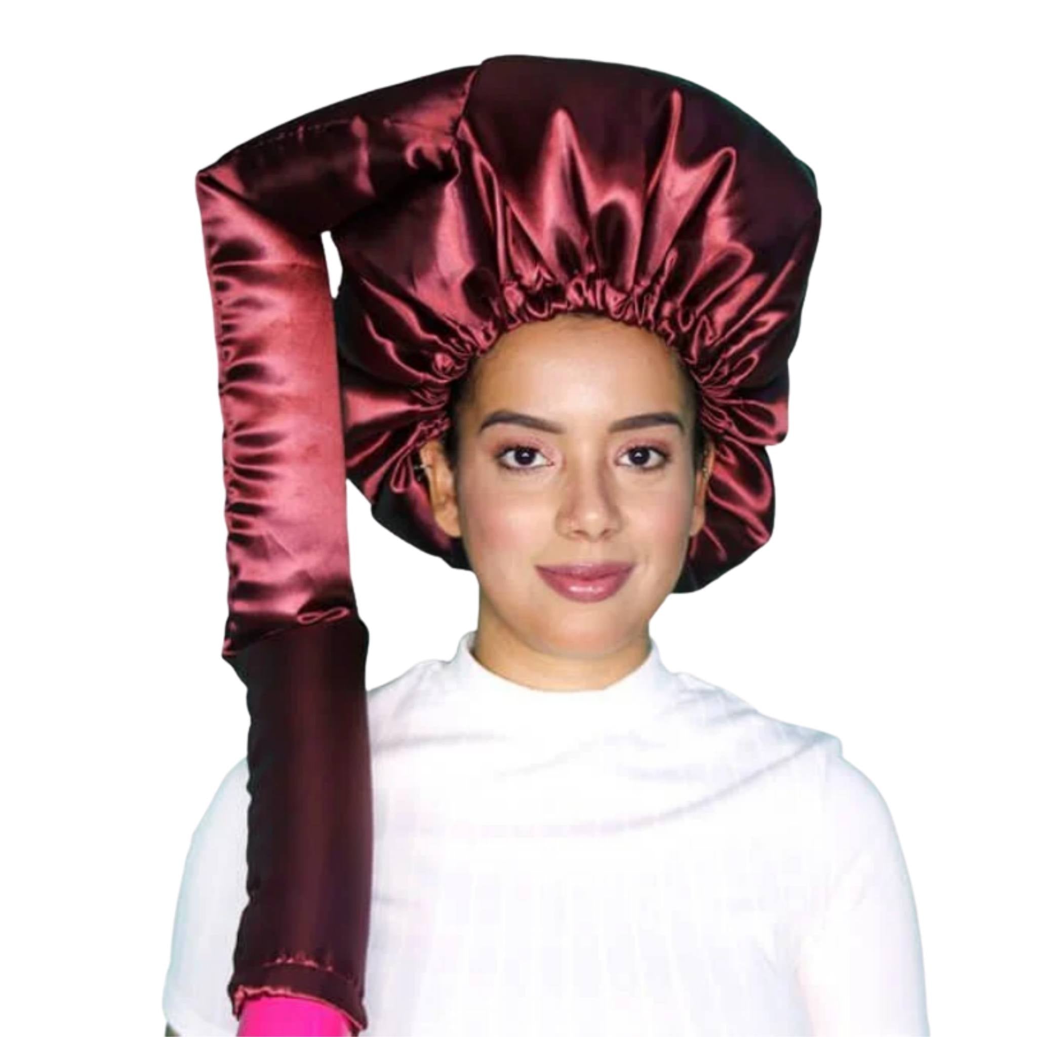 Touca Difusora de Cetim Borgonha - Turban