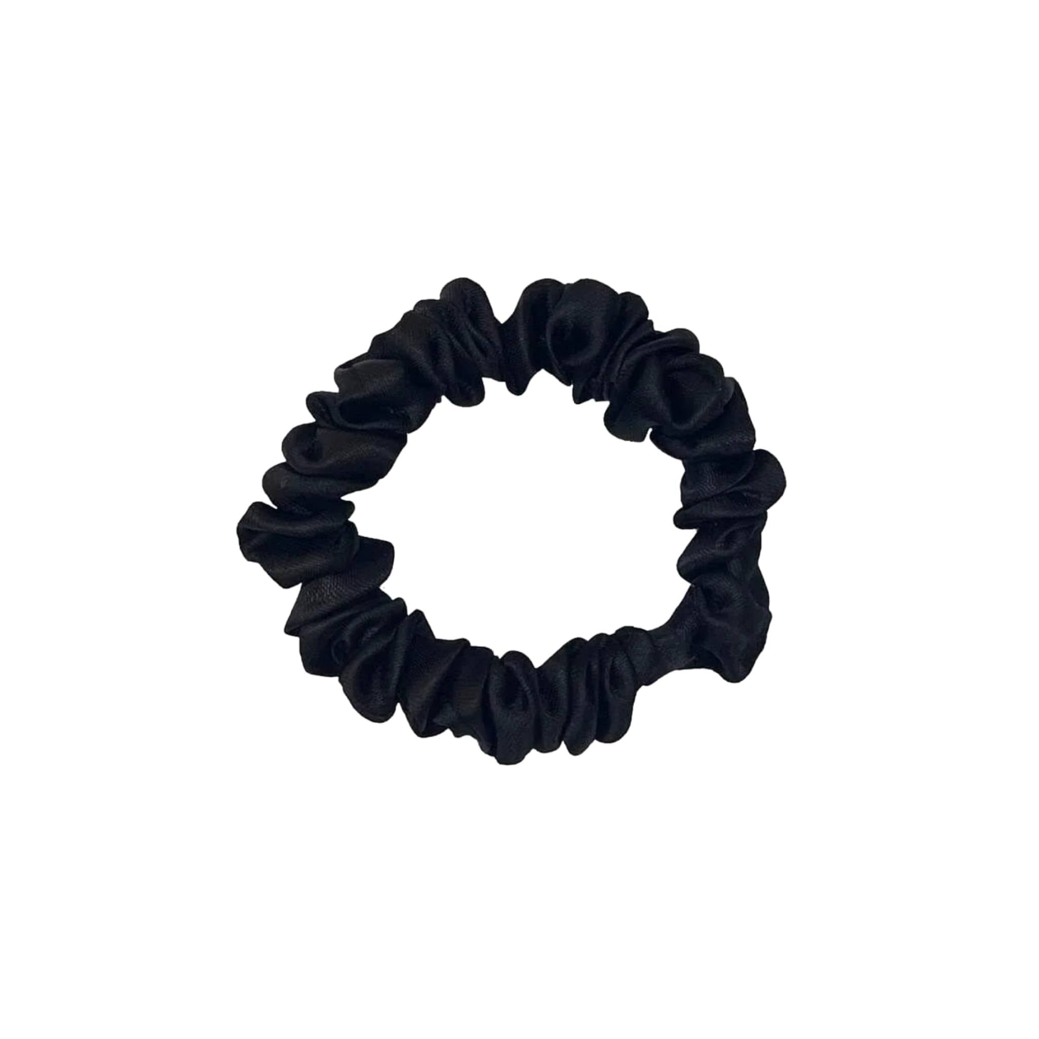 Xuxinha de Cetim Slim Preta - Turban