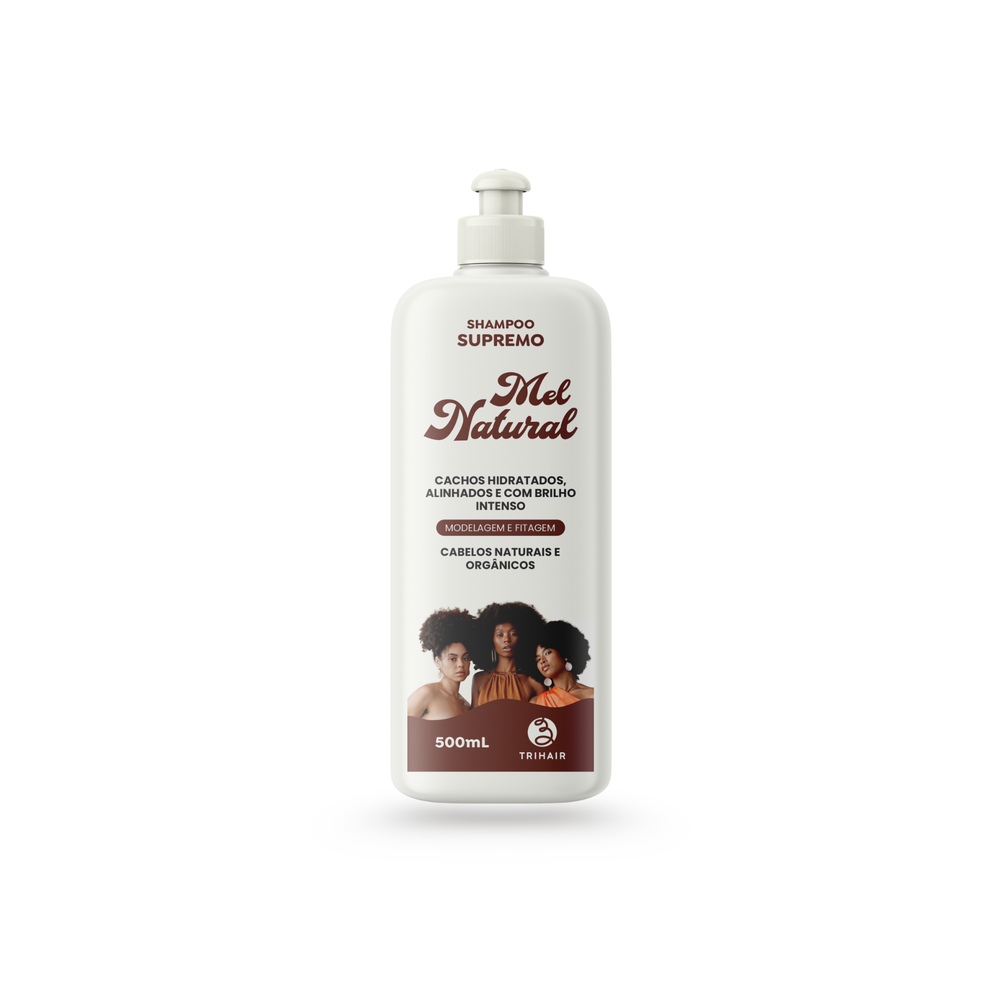 Shampoo Mel Natural 500ml - Trihair | Dermabox