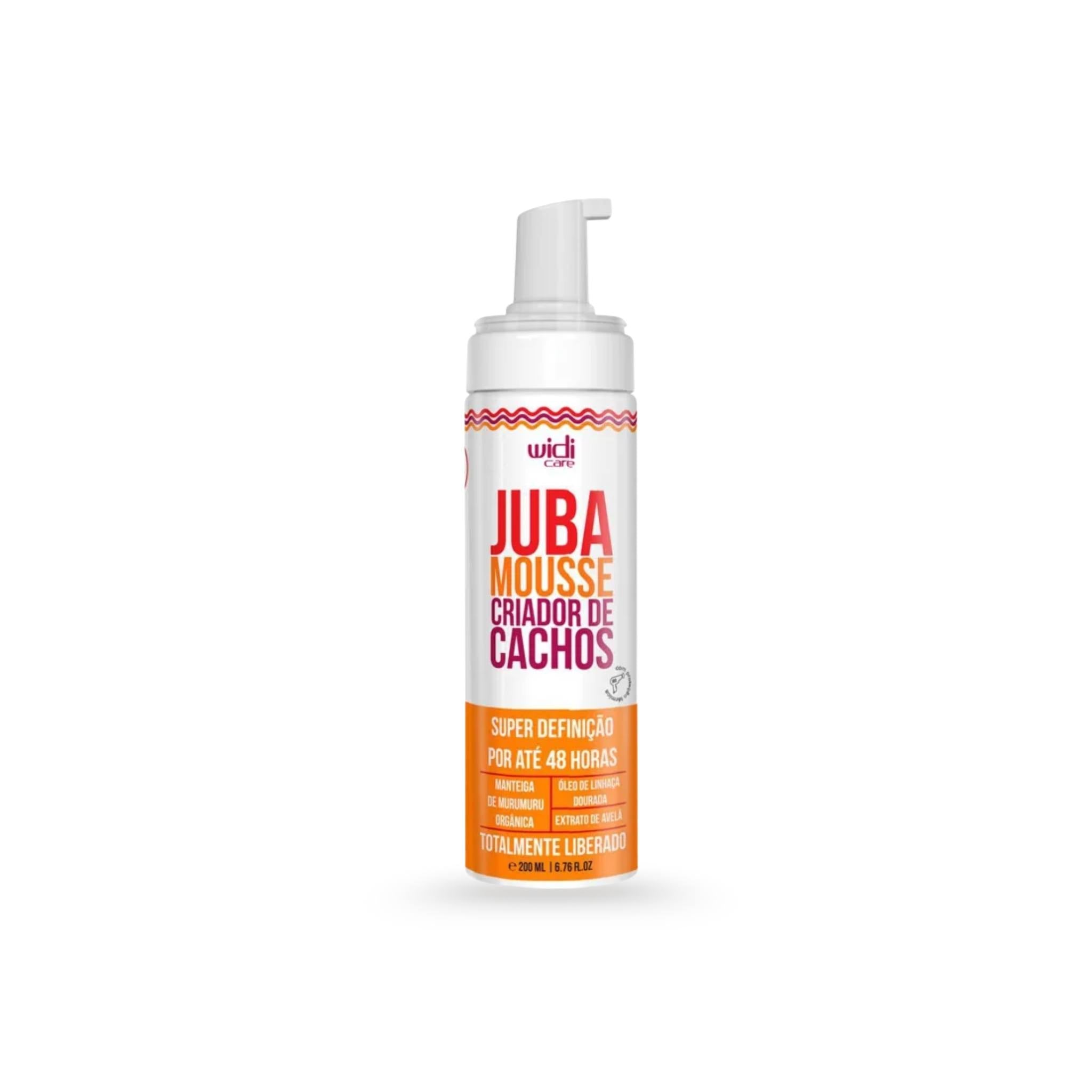 Juba Mousse Criador de Cachos - 200ml - Widi Care | Dermabox