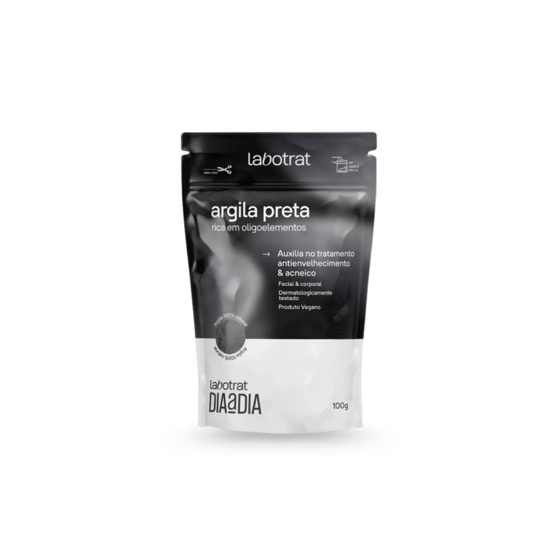 Argila Preta Dia a Dia 100g - Labotrat