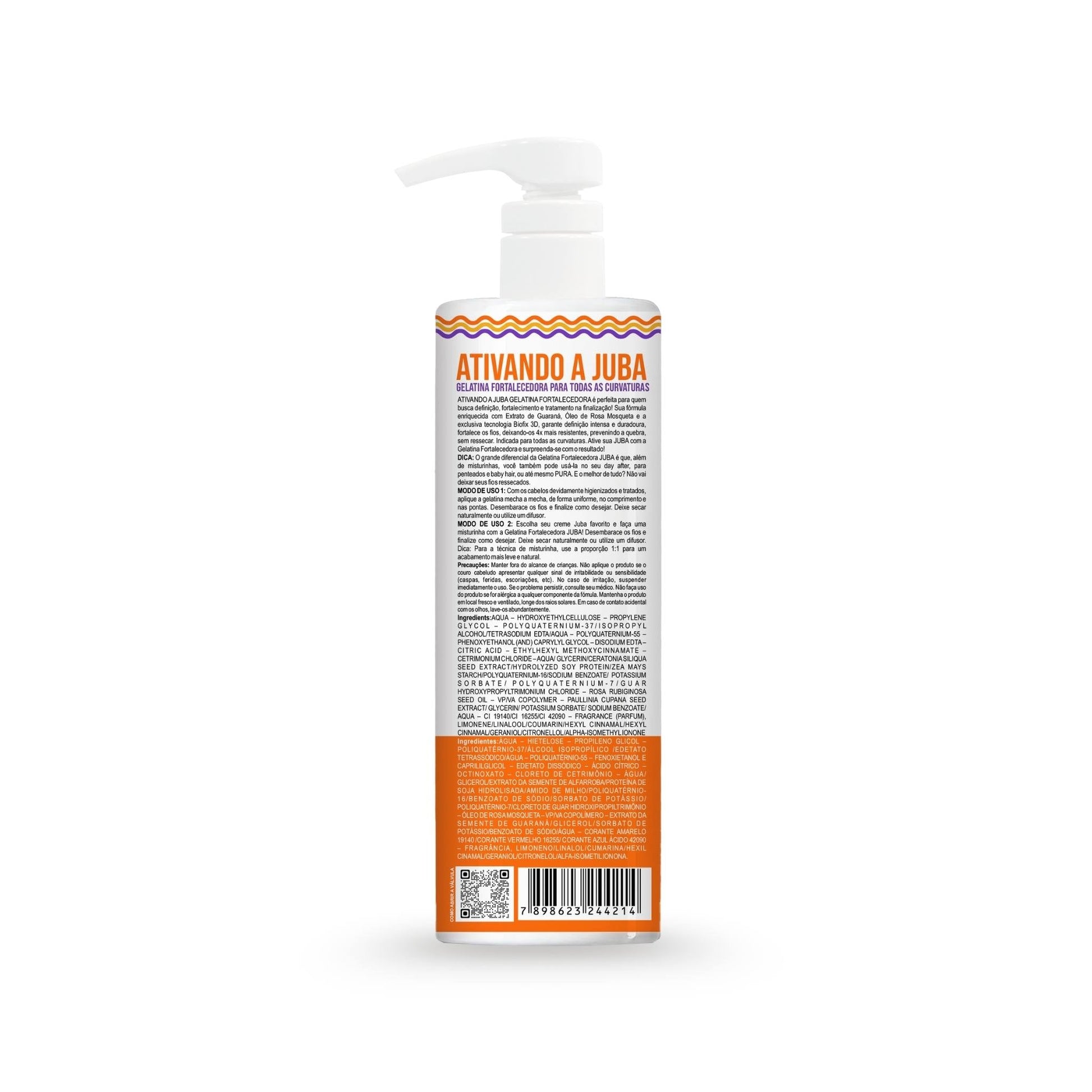 Ativando a Juba Gelatina Fortalecedora 500g - Widi Care