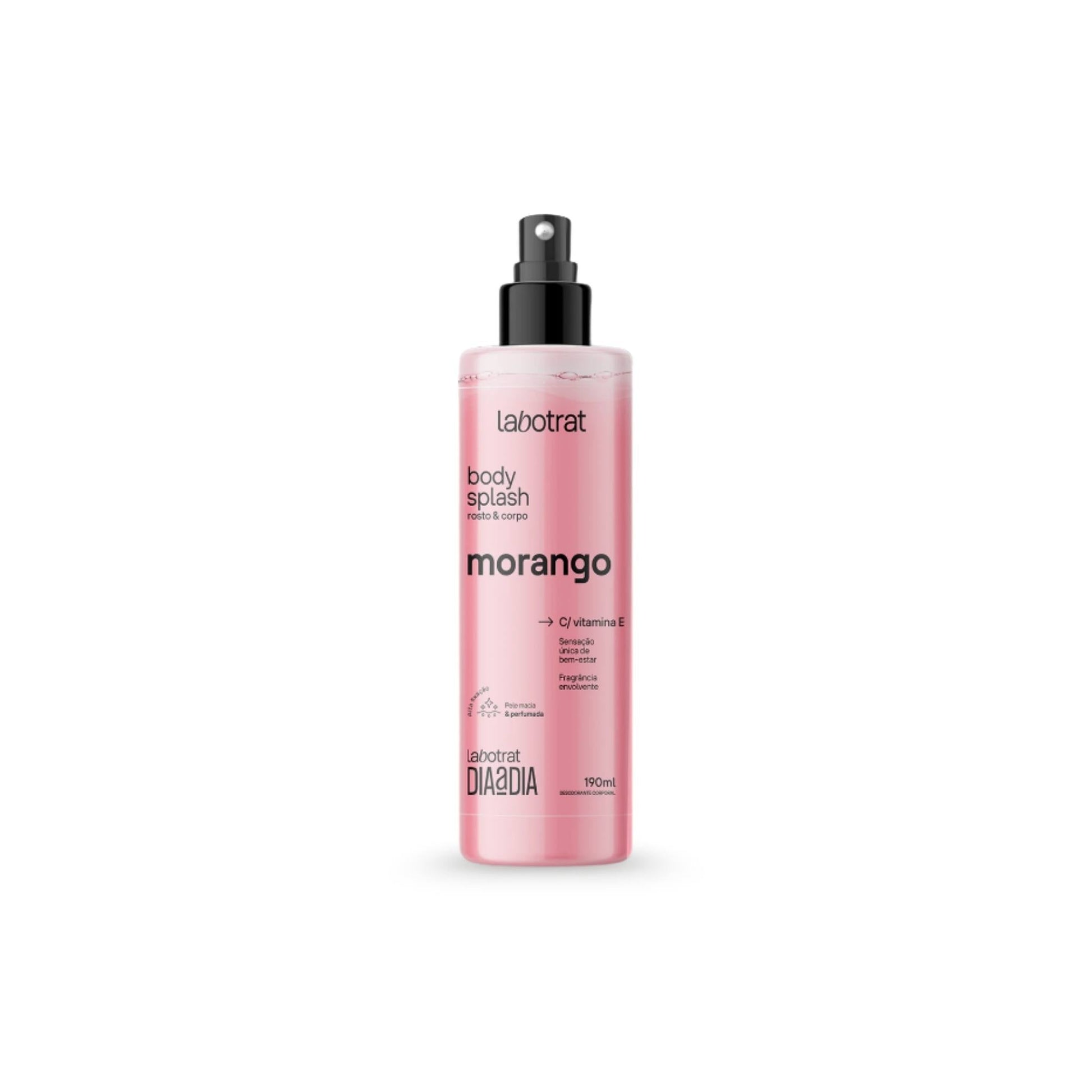 Body Splash Morango Dia a Dia 190mL - Labotrat