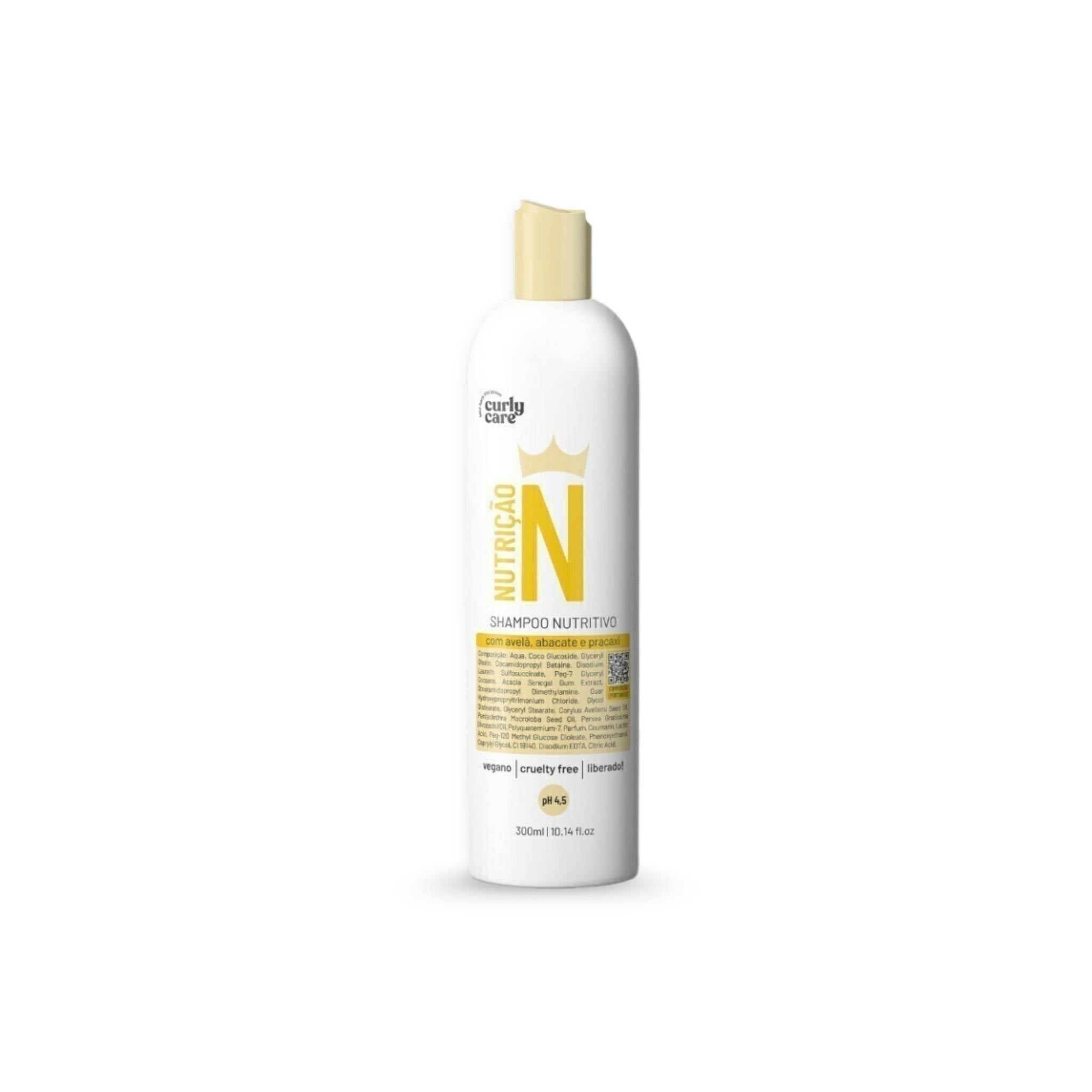 Shampoo Nutritivo N 300mL - Curly Care | Dermabox