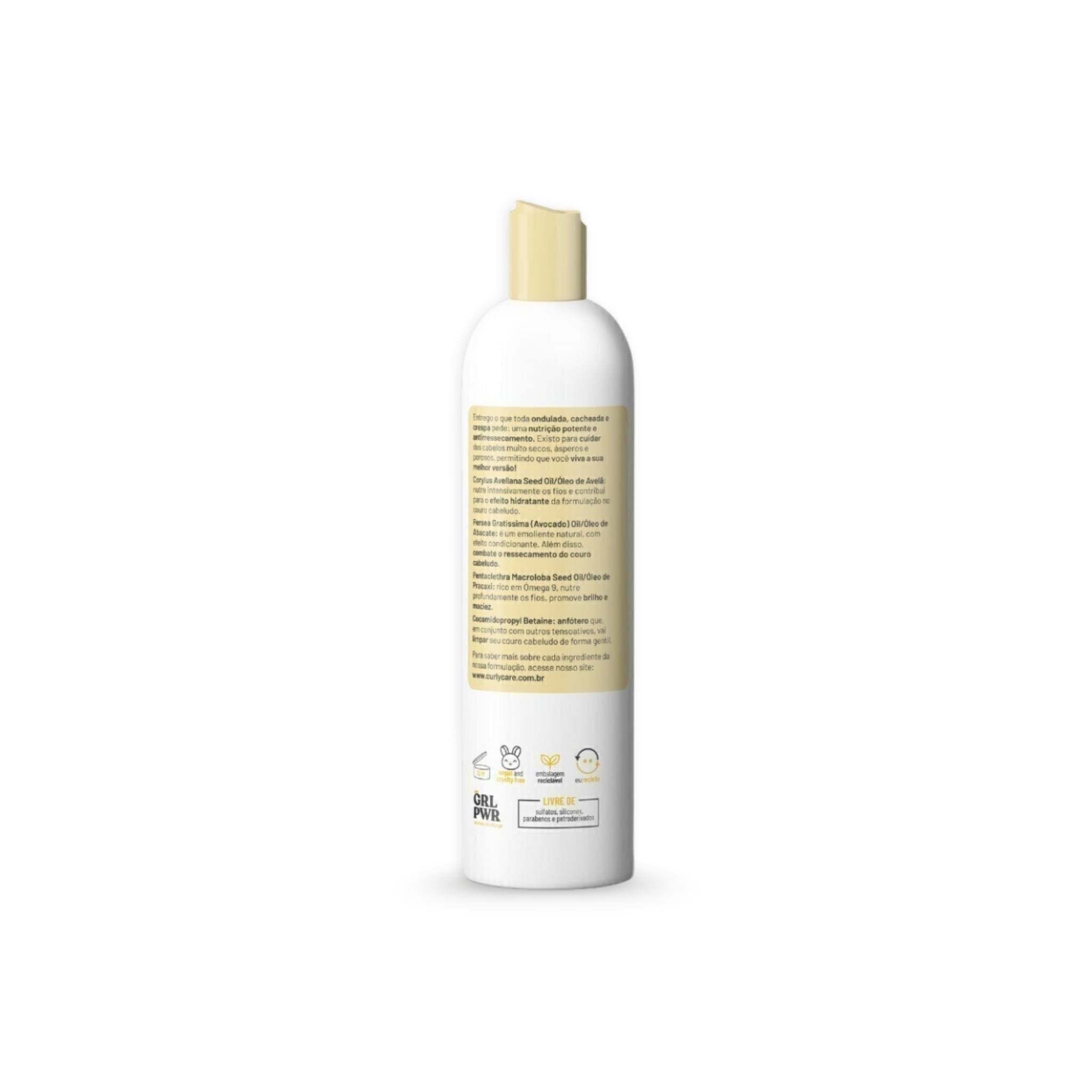 Shampoo Nutritivo N 300mL - Curly Care | Dermabox