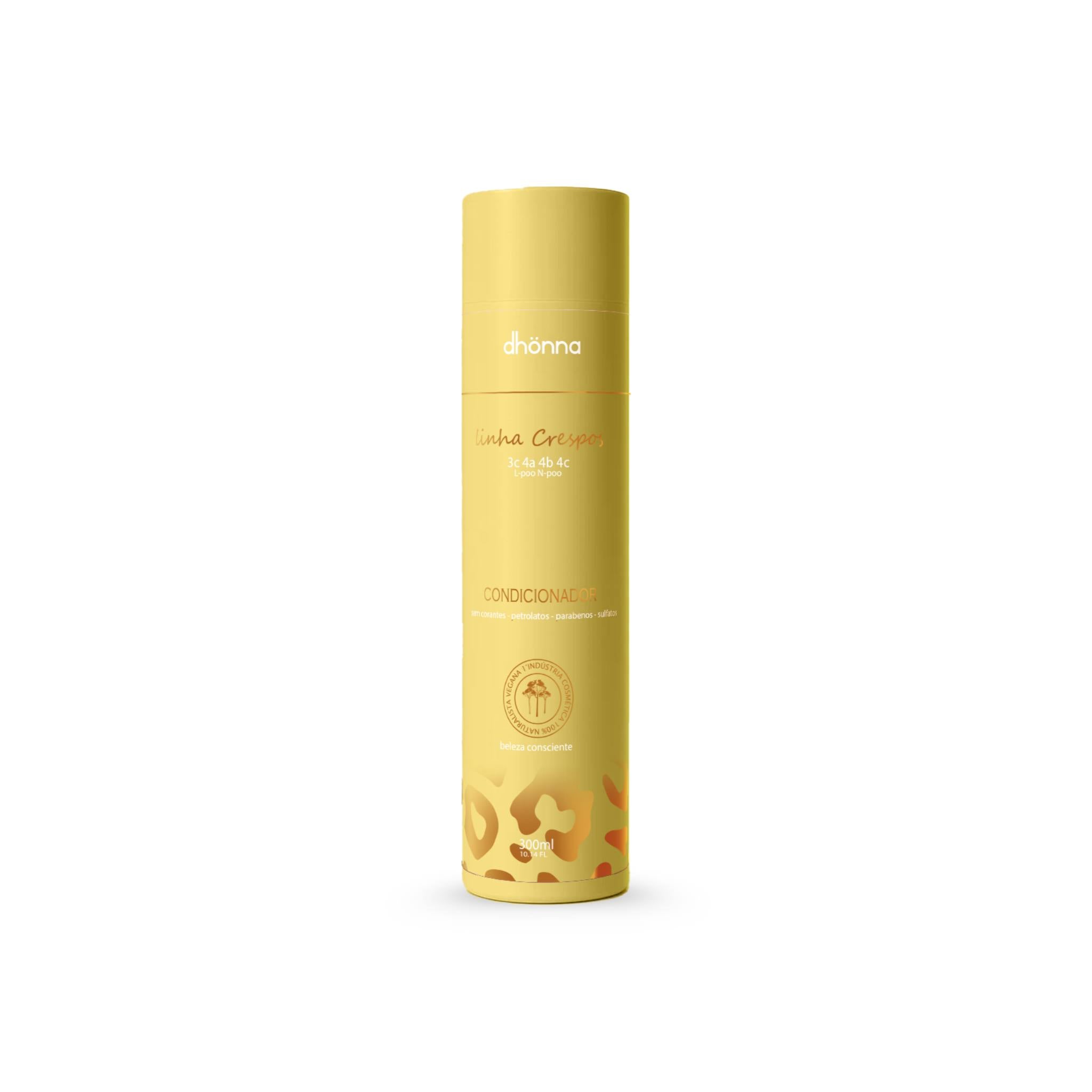Dhonna - Condicionador Crespos L-Poo N-Poo Uso Diário - 300ml - Dermab ...