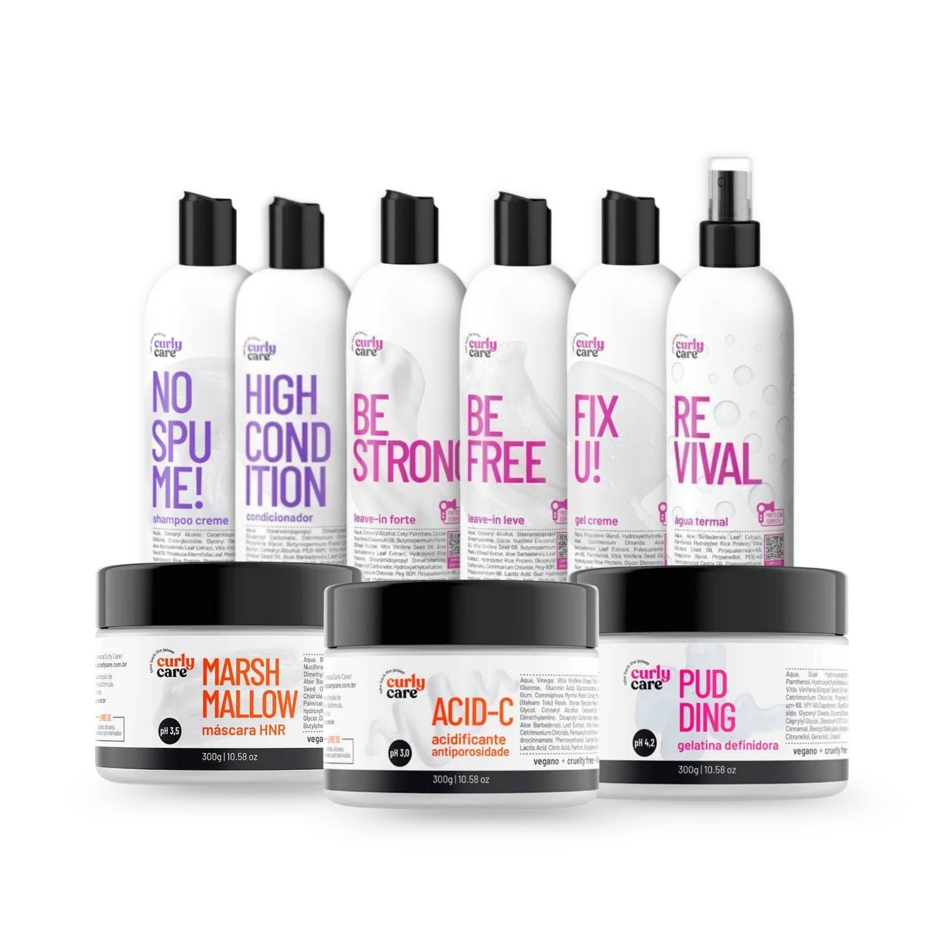 Combo Completo No Poo - Curly Care