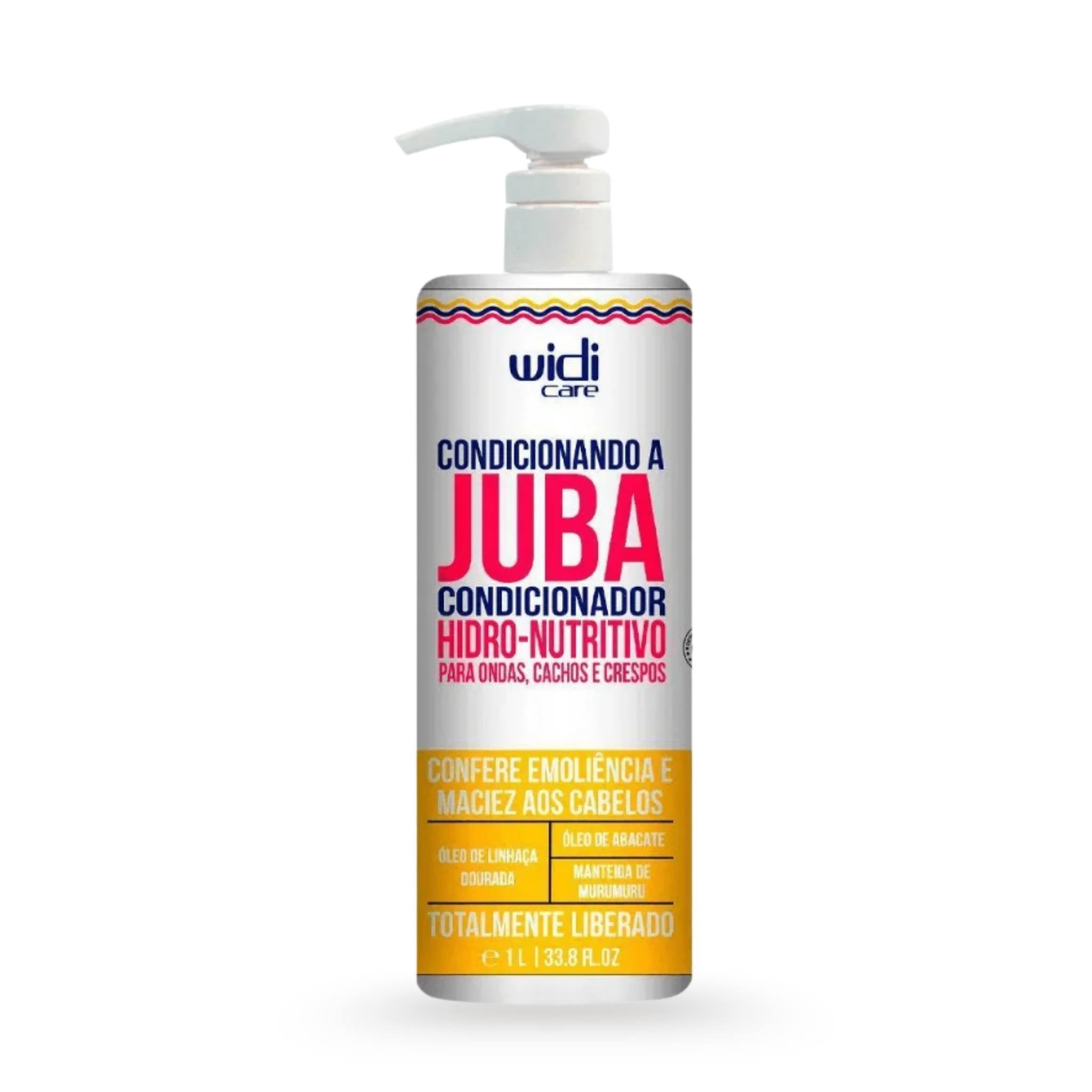 Condicionando a Juba Condicionador Hidro-Nutritivo 1L - Widi Care