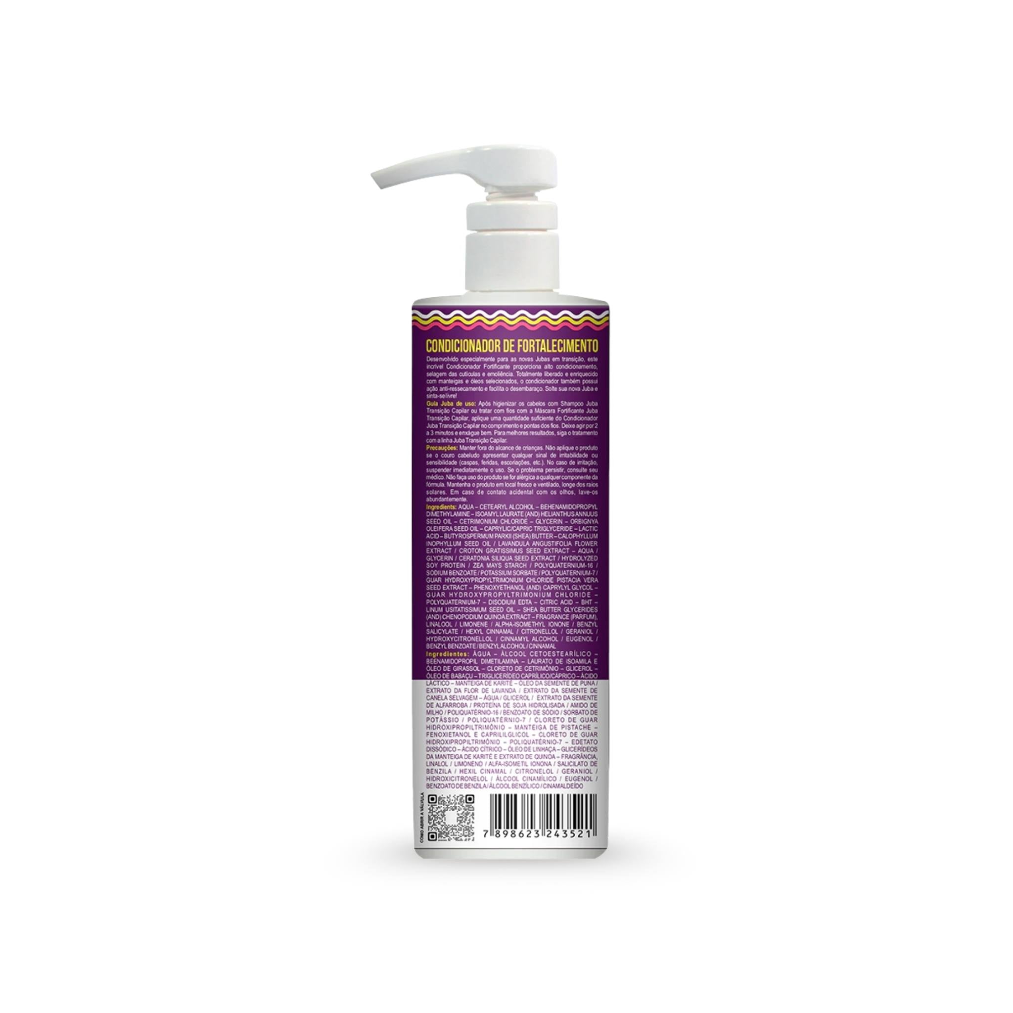 Juba Transição Capilar Condicionador 500mL - Widi Care | Dermabox