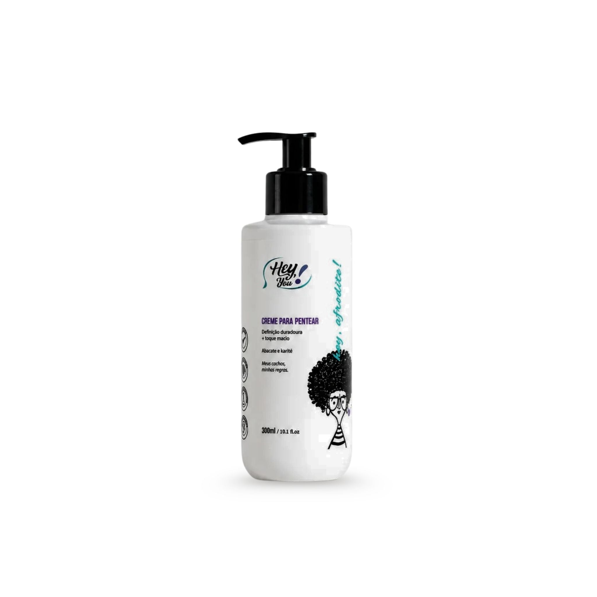 Creme Para Pentear Cachos Afrodite 300ml - Hey, You!