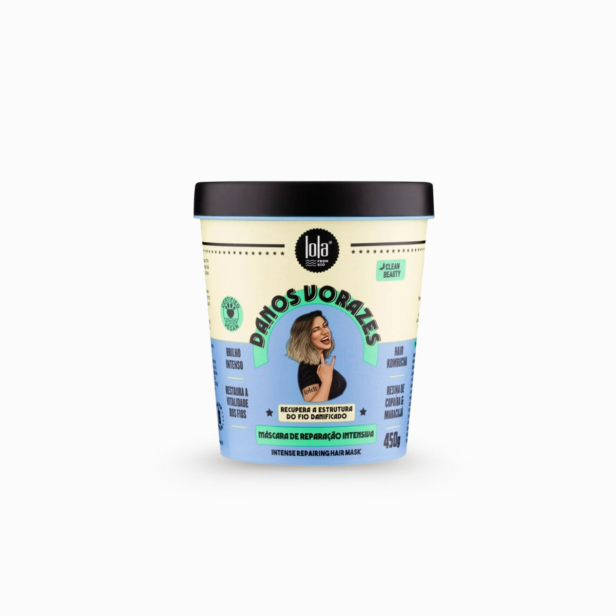 Danos Vorazes Máscara 450g - Lola Cosmetics