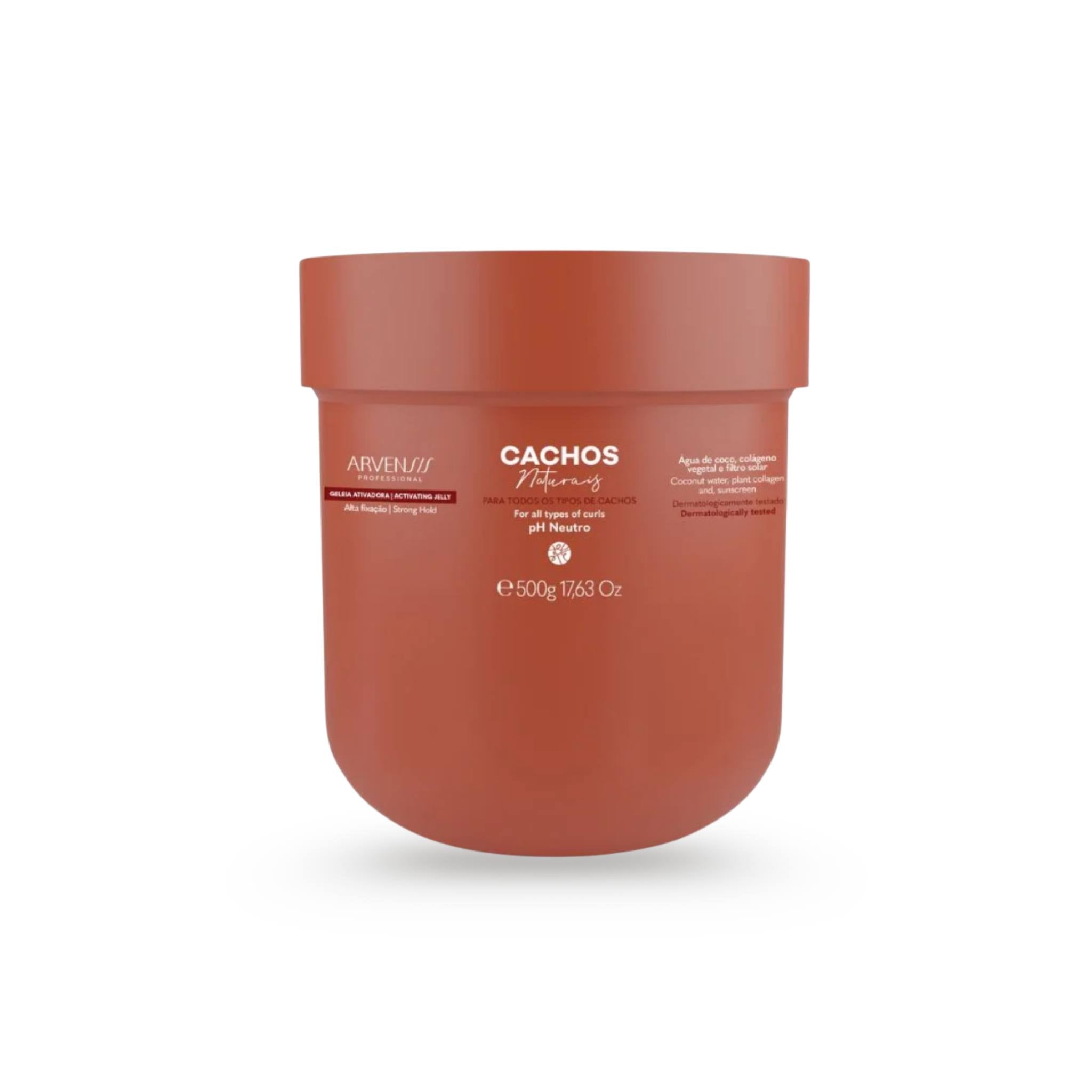 Geleia Ativadora Cachos Naturais Forte Arvensis 500g | Dermabox