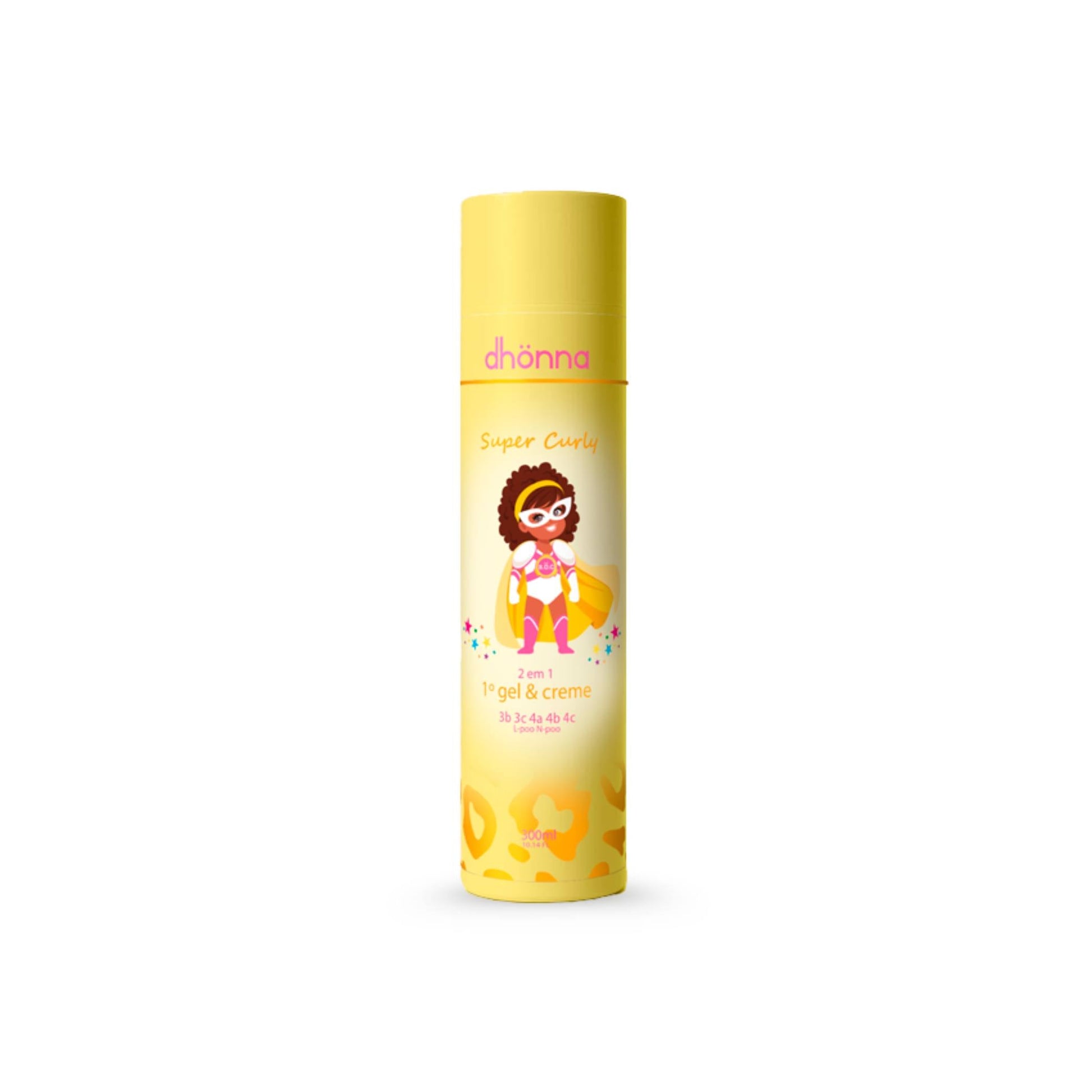 Gel e Creme Infantil Super Curly 300ml - Dhonna
