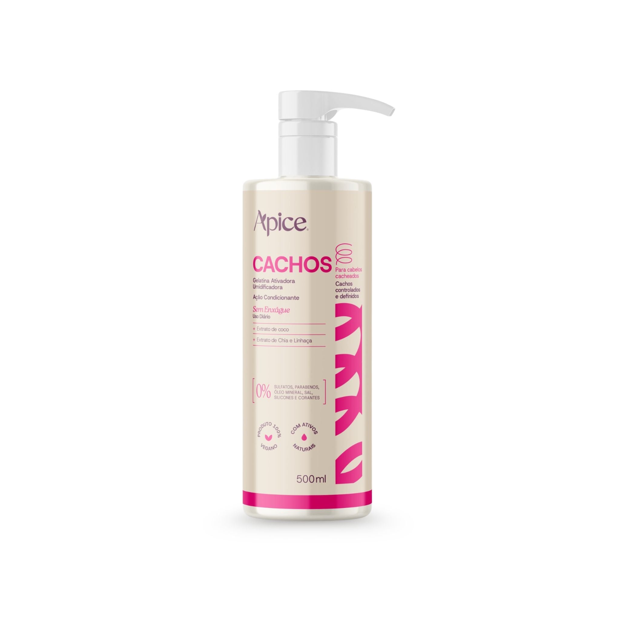 Gelatina Ativadora SOS Cachos 500ml - Apse | Dermabox