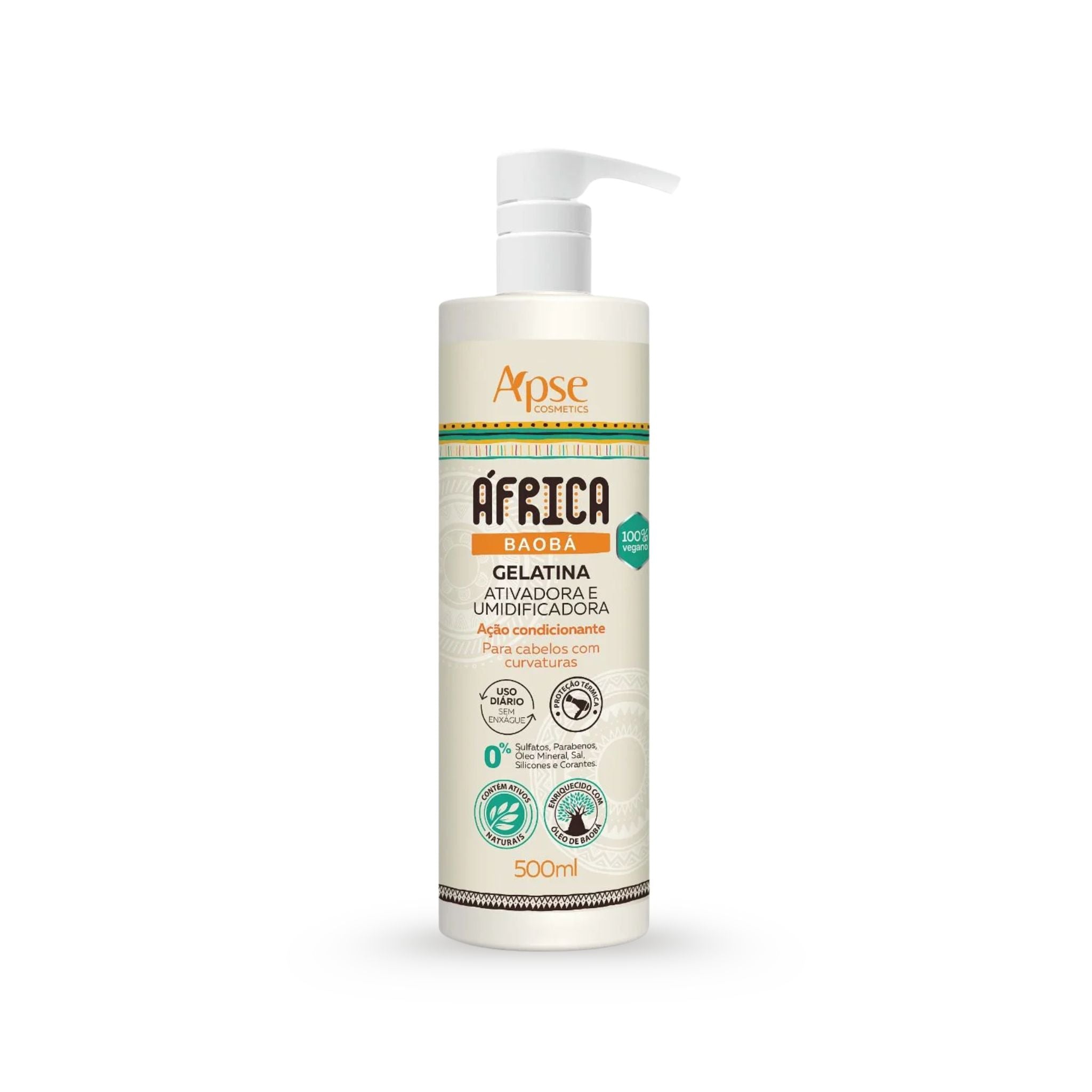 Gelatina Ativadora e Umidificadora África Baobá 500ml - Apice