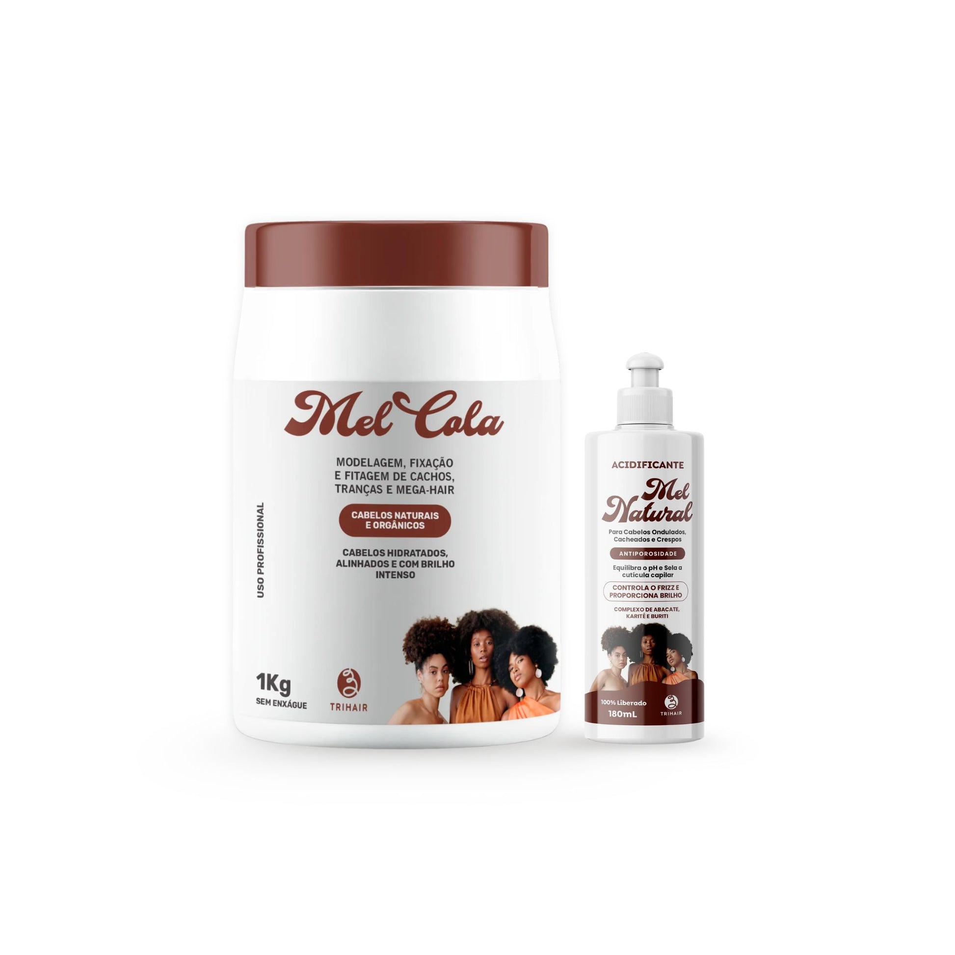 Kit_Mel_Cola_1Kg_Acidificante_Mel_Natural_180ml_-_Trihair_-_KIT_MEL_ACIDI