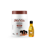 Kit Mel Cola 1Kg + Fluido Reparação Absoluta Biovegetais 80ml - Trihair