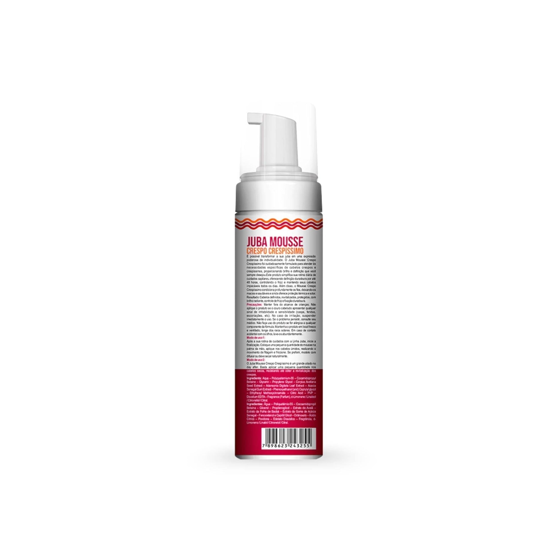 Juba Mousse Crespo Crespíssimo 200mL - Widi Care